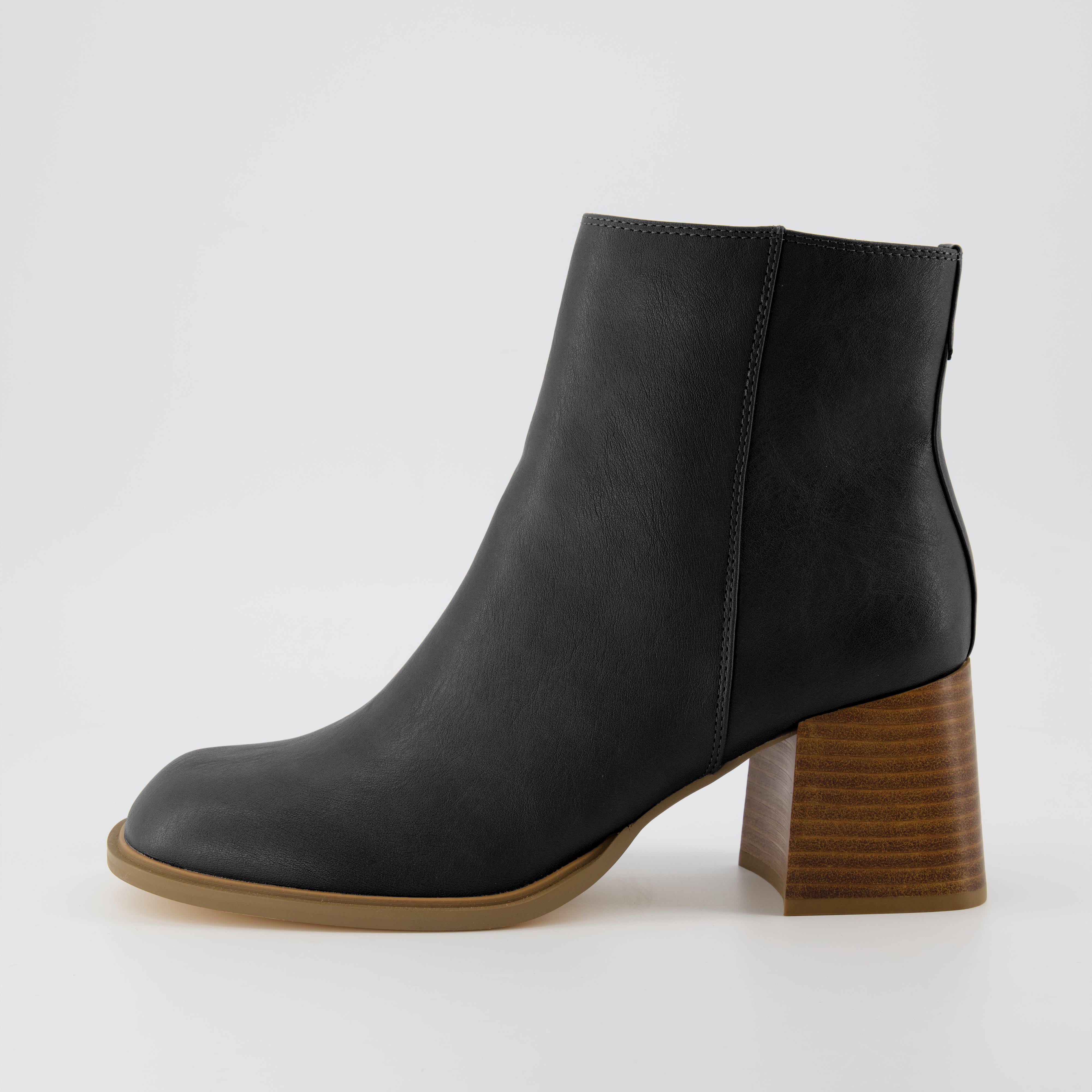 Dante Block Heel Dress Boot Black