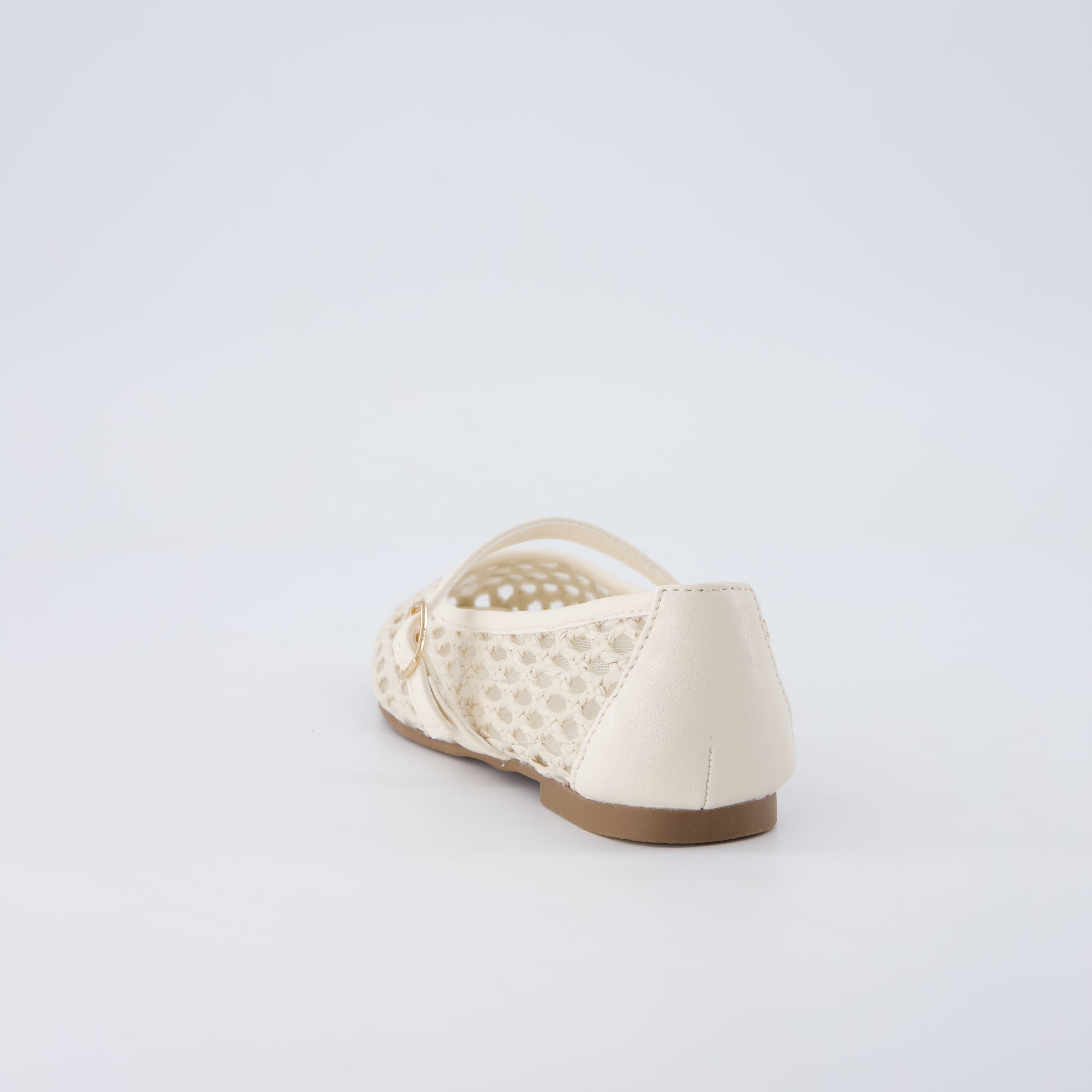 Darla Mary Jane Ballet Flats Cream Medium
