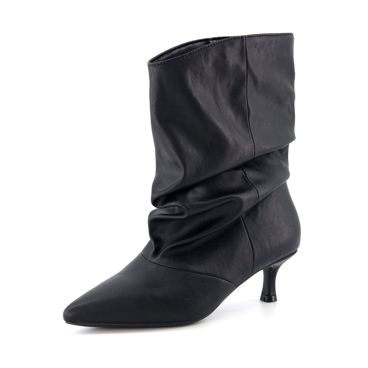 Delia Kitten Heel Boots