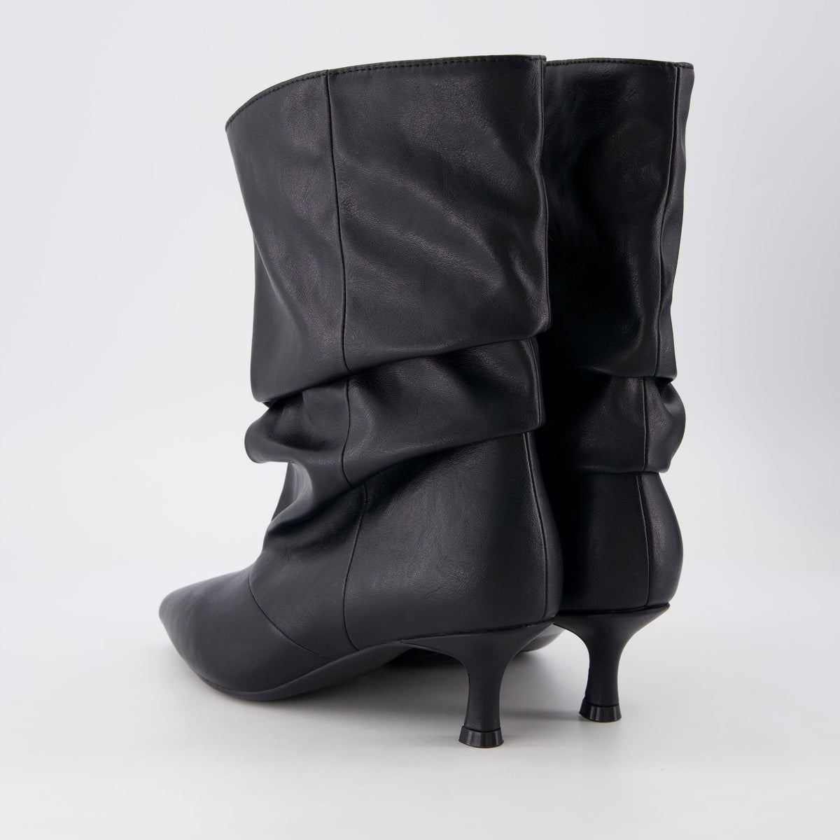 Delia Kitten Heel Boots