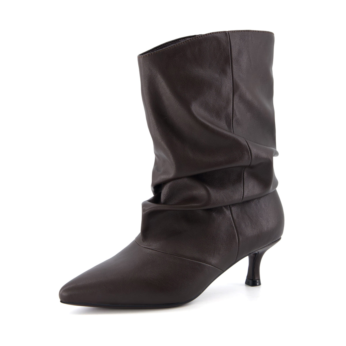 Delia Kitten Heel Boots