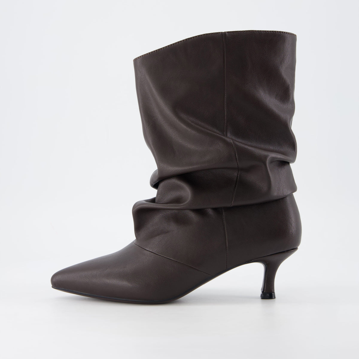 Delia Kitten Heel Boots
