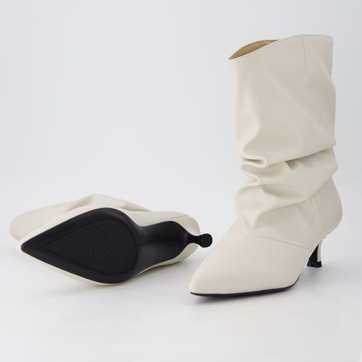 Delia Kitten Heel Boots