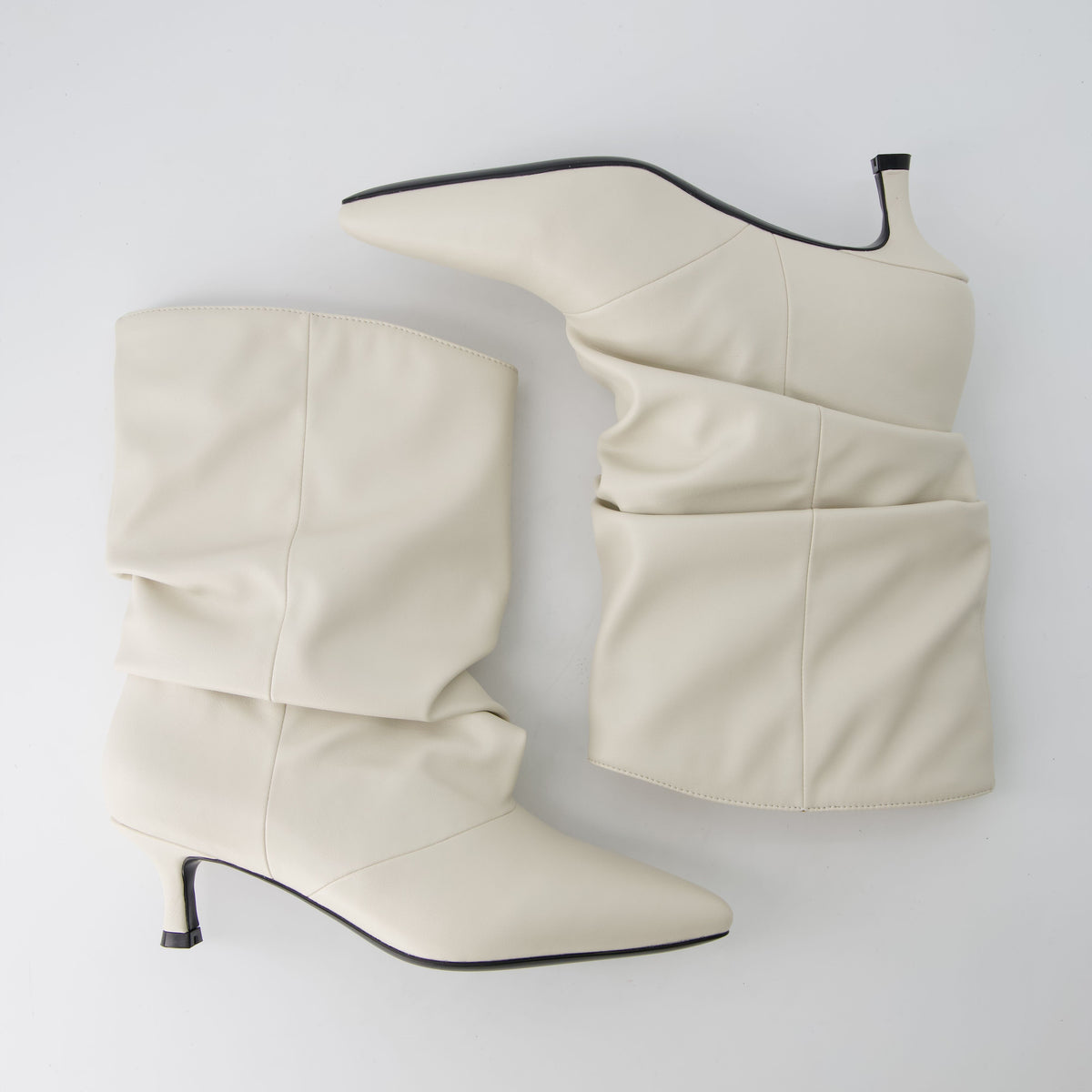 Delia Kitten Heel Boots