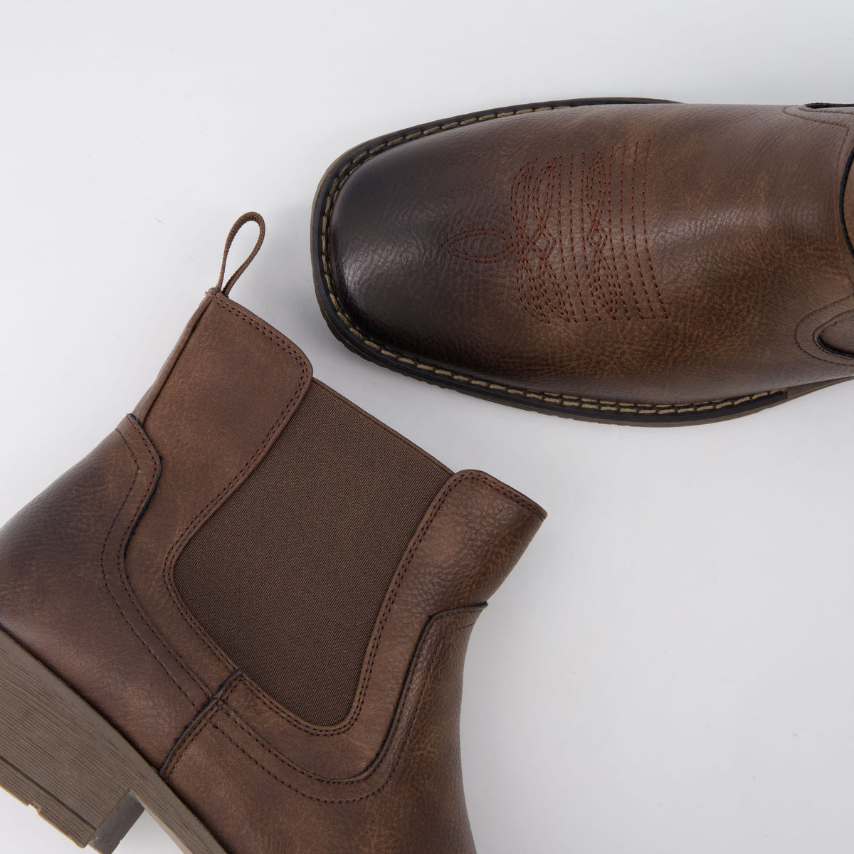Dude Western Ankle Boots Brown Medium