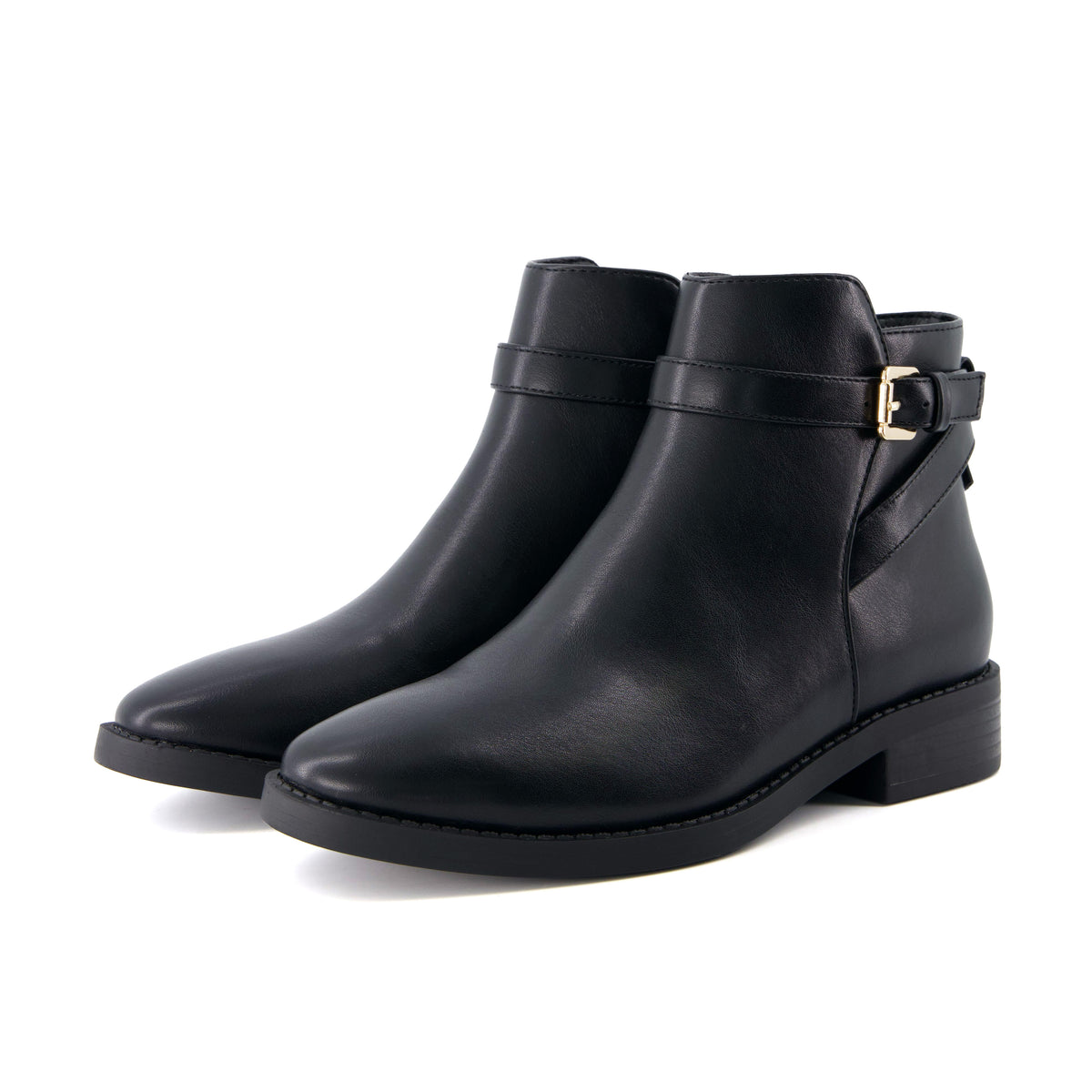 Ean Short Ankle Boots Black Medium