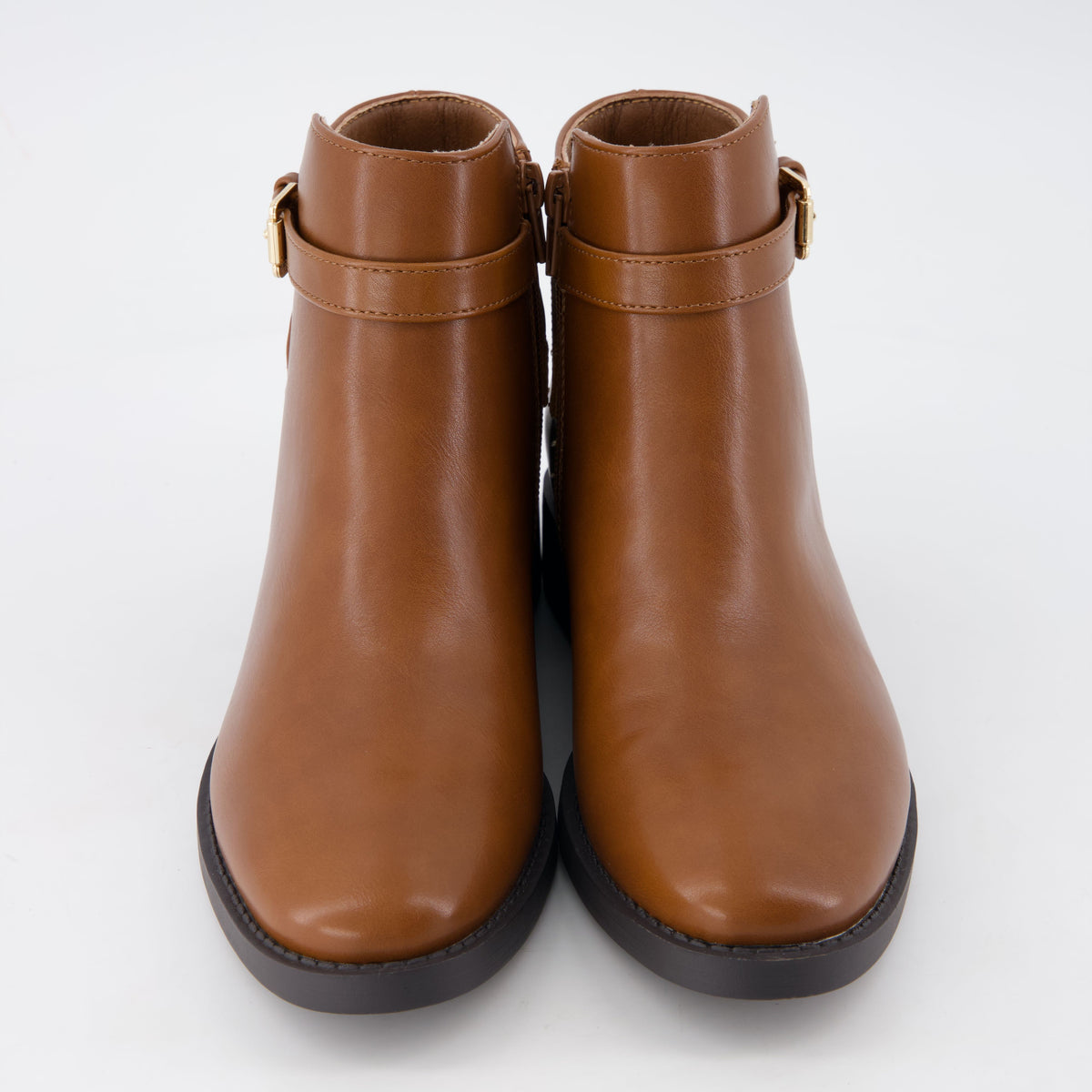 Ean Short Ankle Boots Cognac Medium