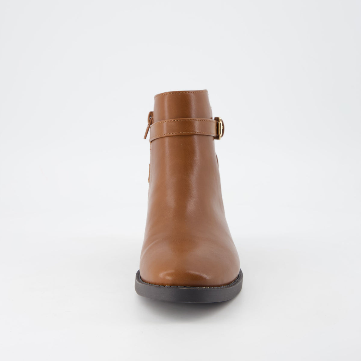 Ean Short Ankle Boots Cognac Medium