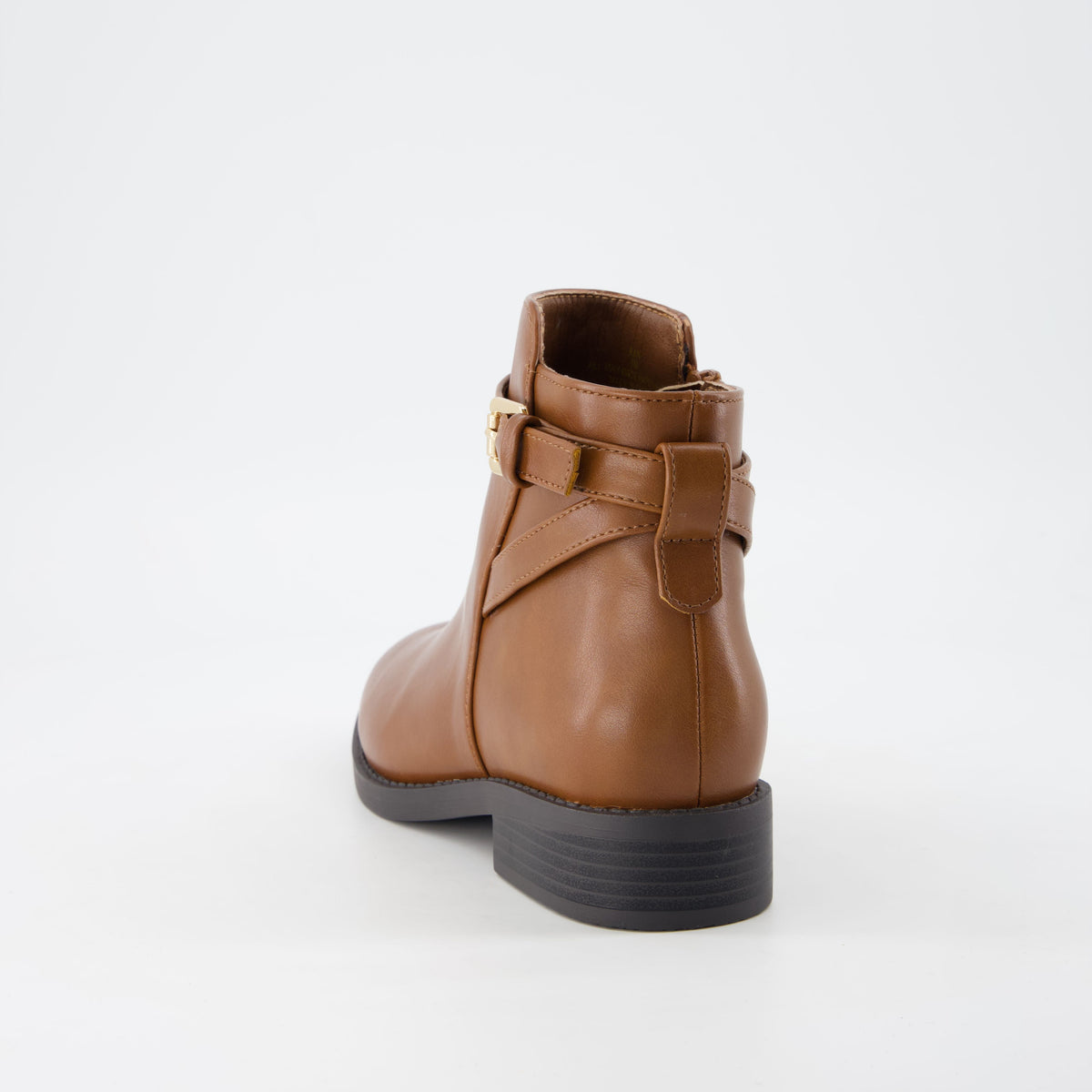 Ean Short Ankle Boots Cognac Medium