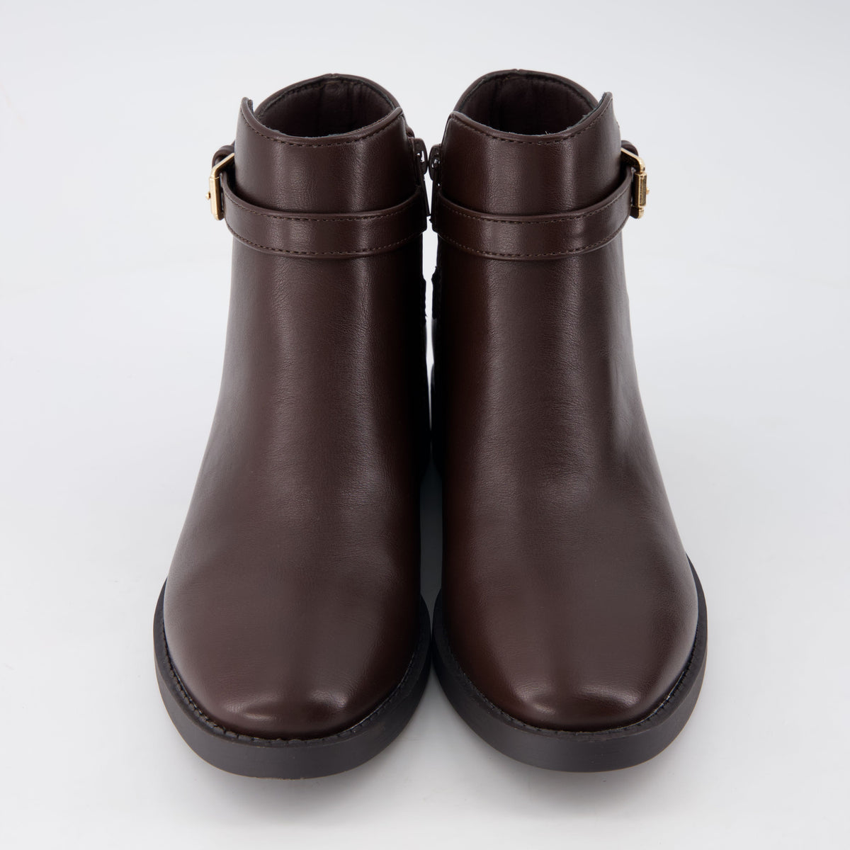 Ean Short Ankle Boots Dark Brown Medium