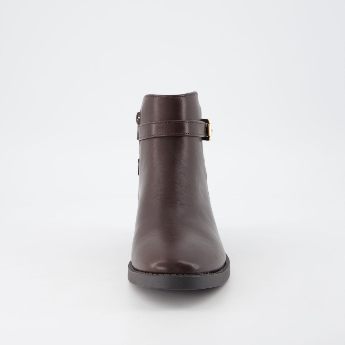 Ean Short Ankle Boots Dark Brown Medium