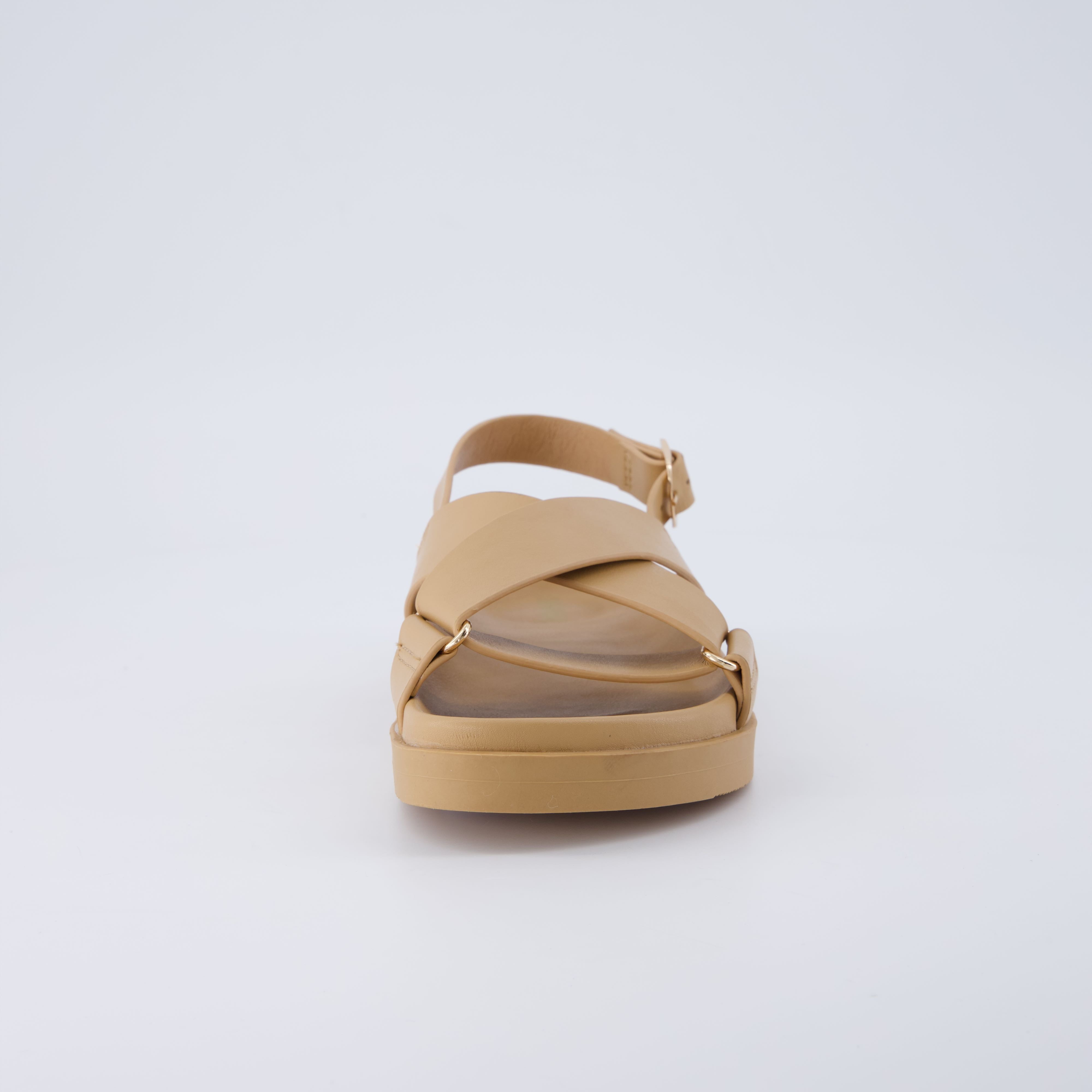 Eden Footbed Sandals Tan Medium