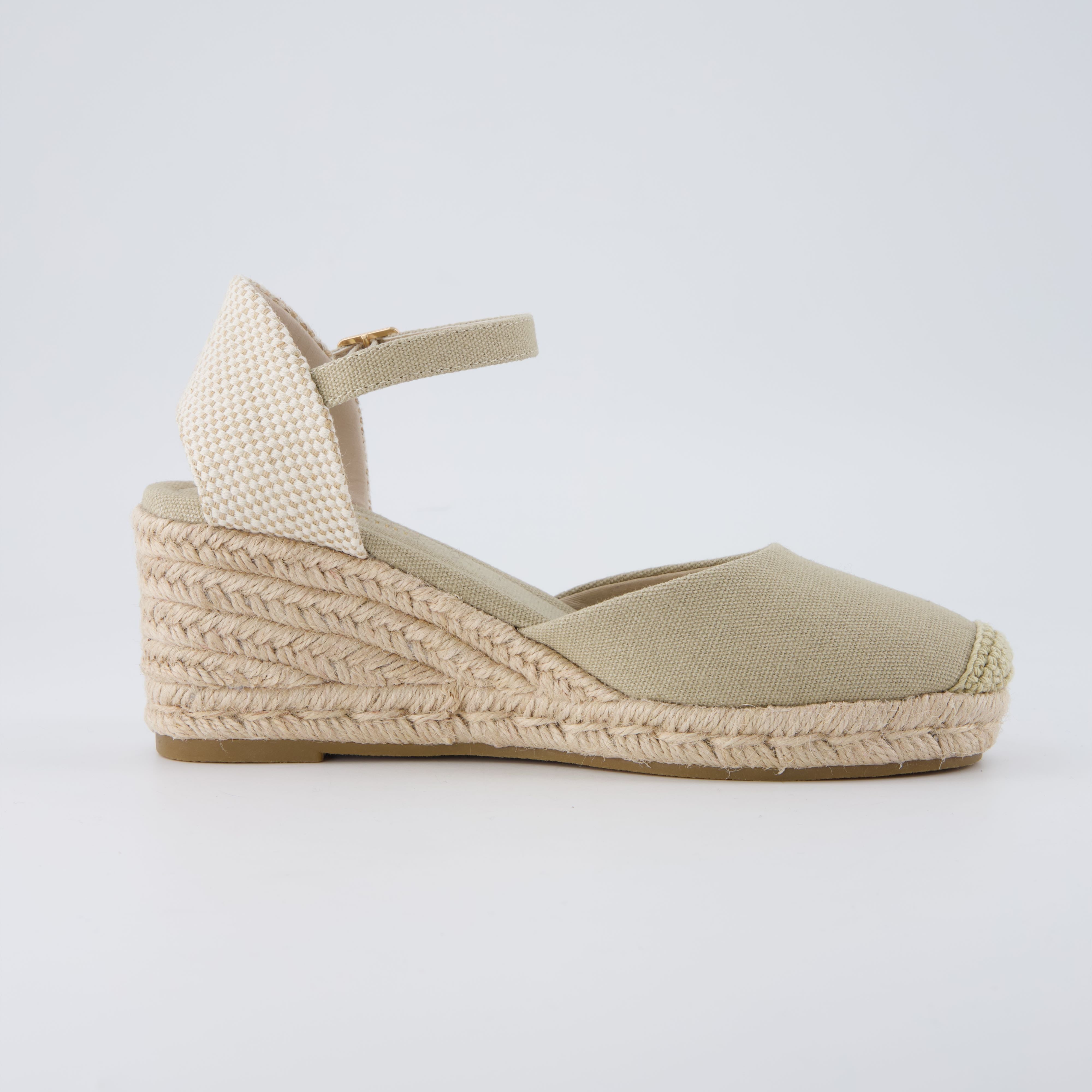 Elche Wedge Sandals Natural