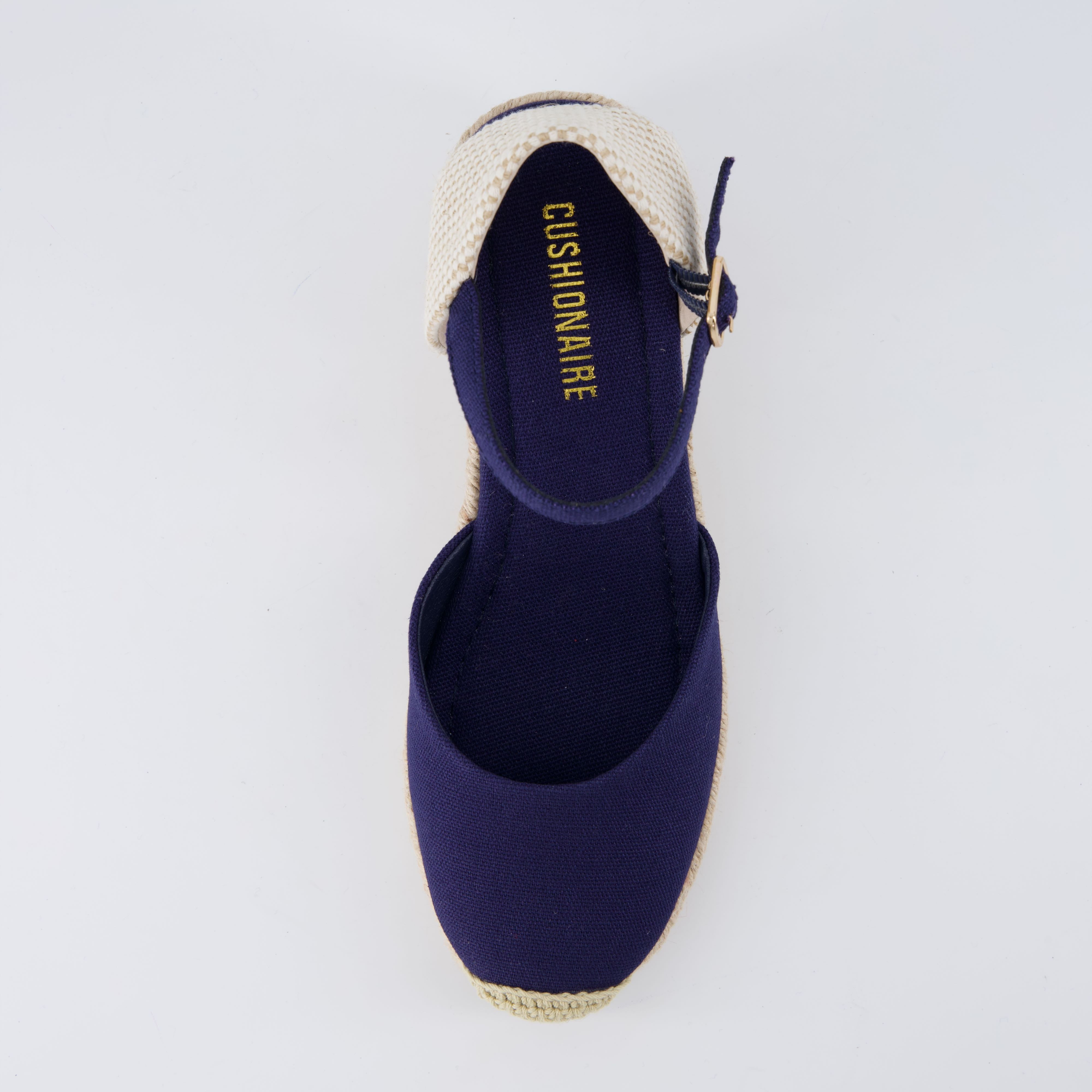 Elche Wedge Sandals Navy