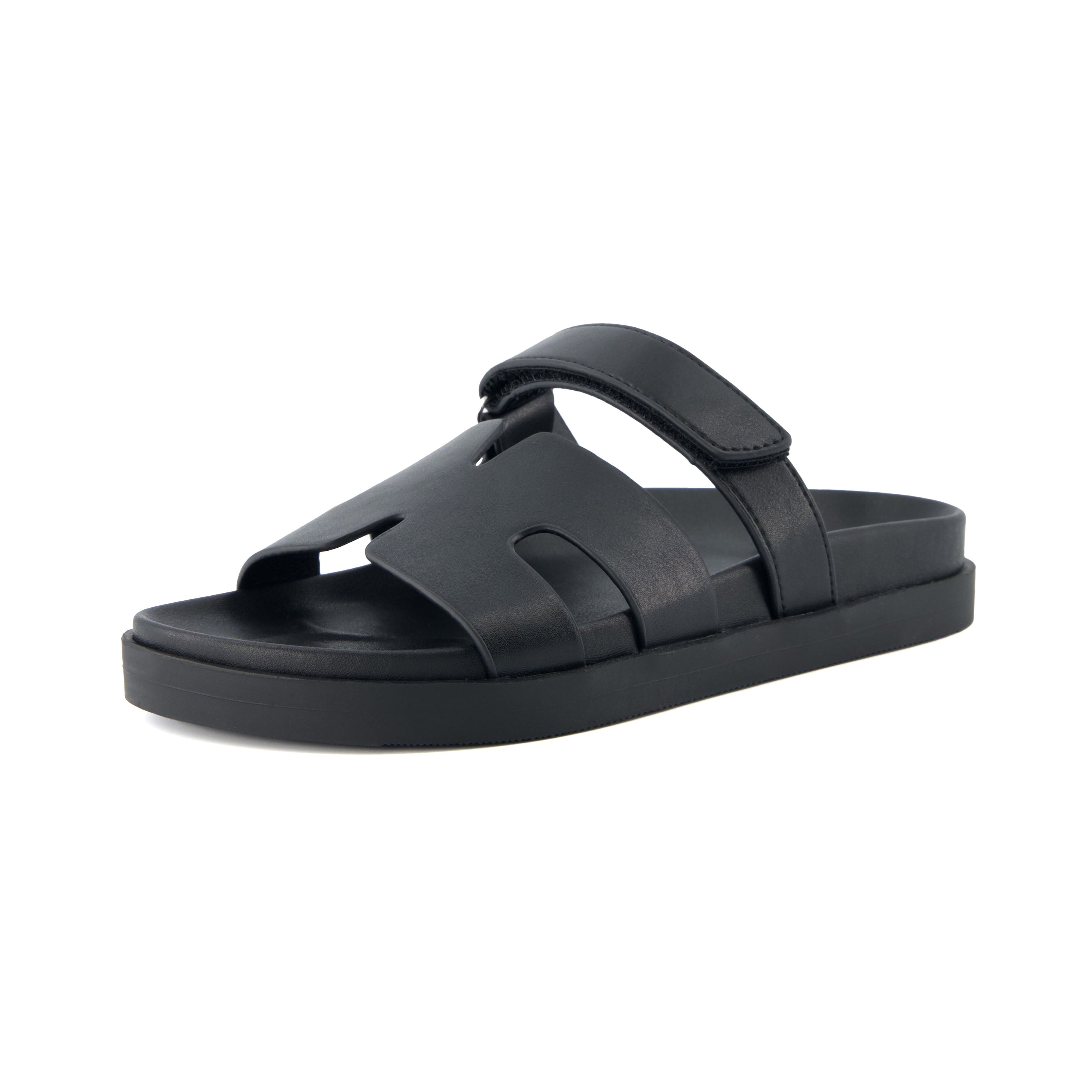Estate Footbed Sandals Black Medium