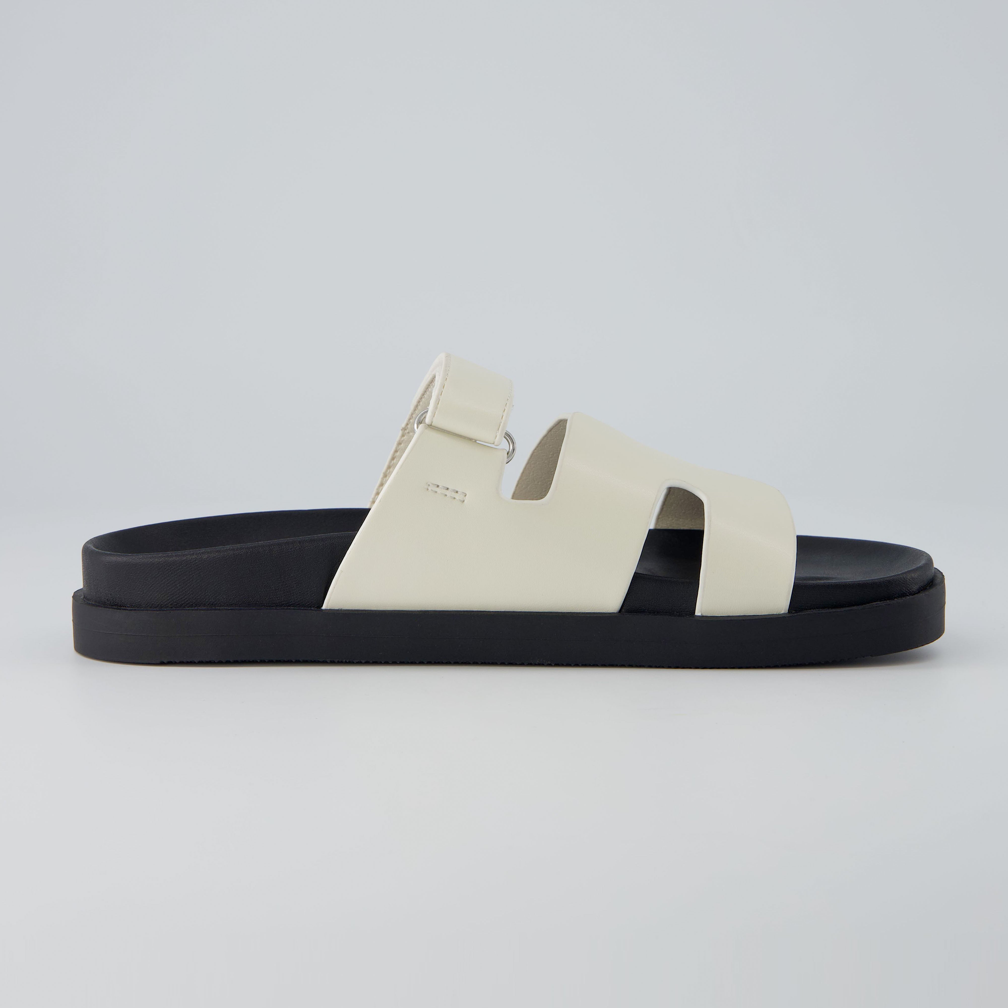 Estate Footbed Sandals Ivory Medium