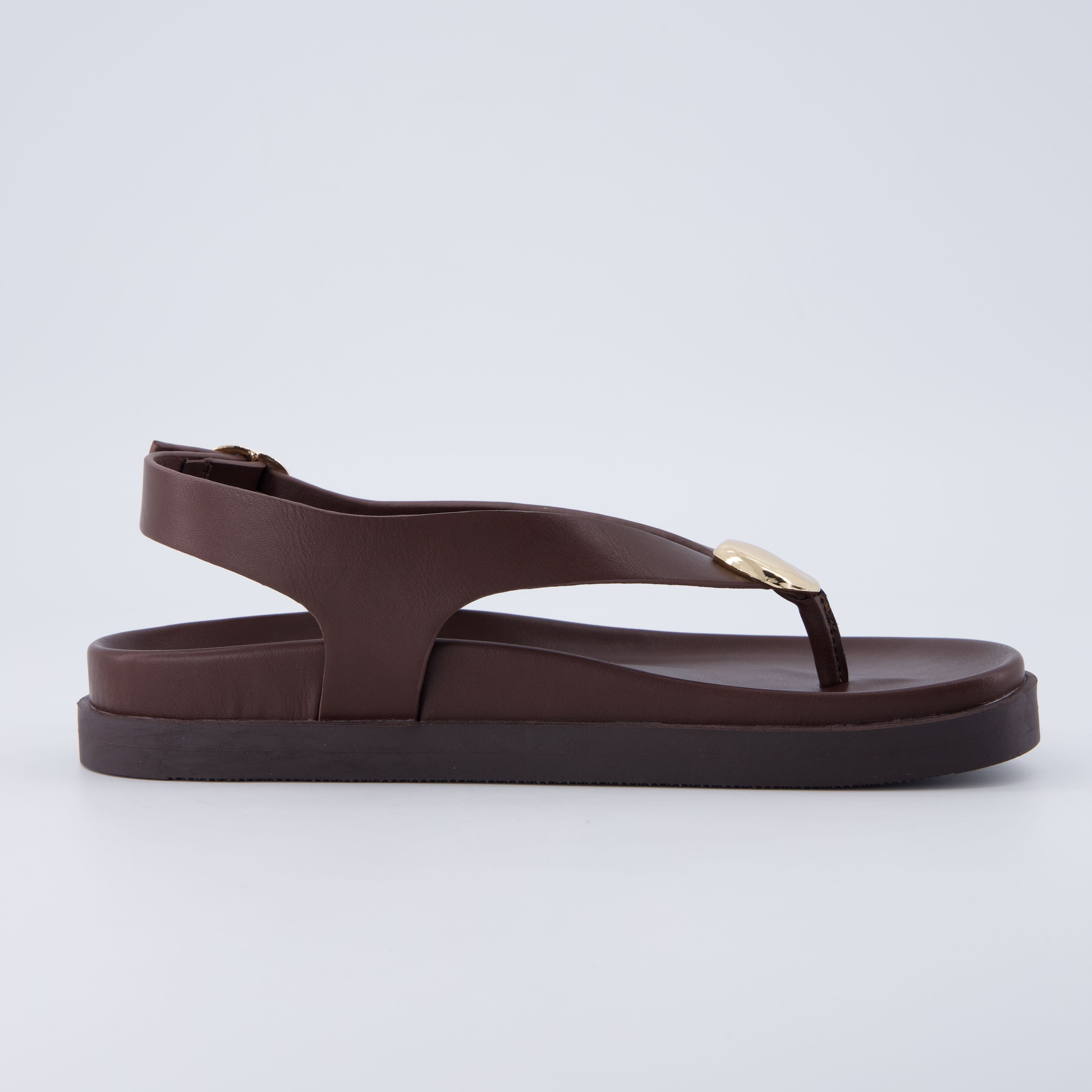 Expo Thong Sandals Chocolate
