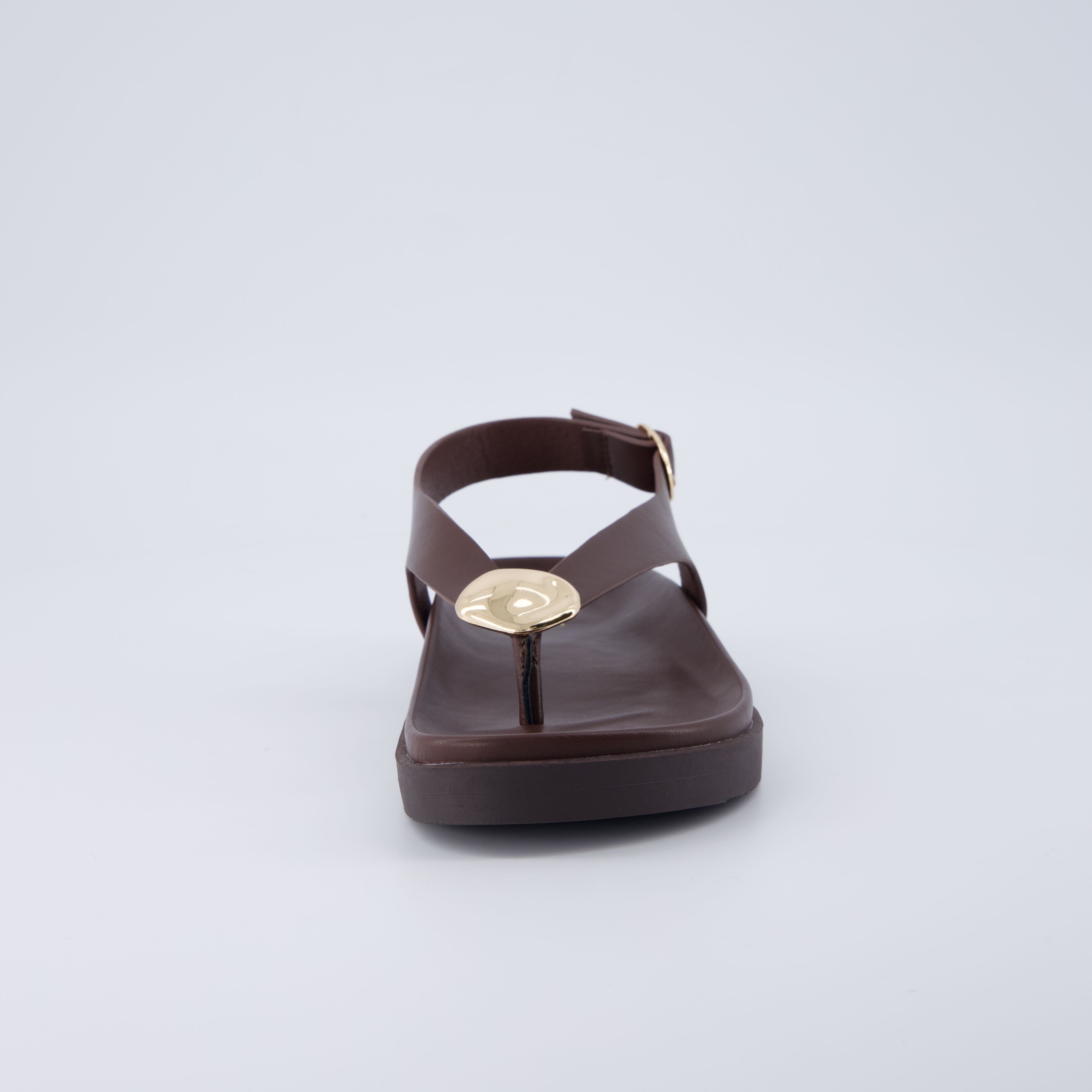 Expo Thong Sandals Chocolate