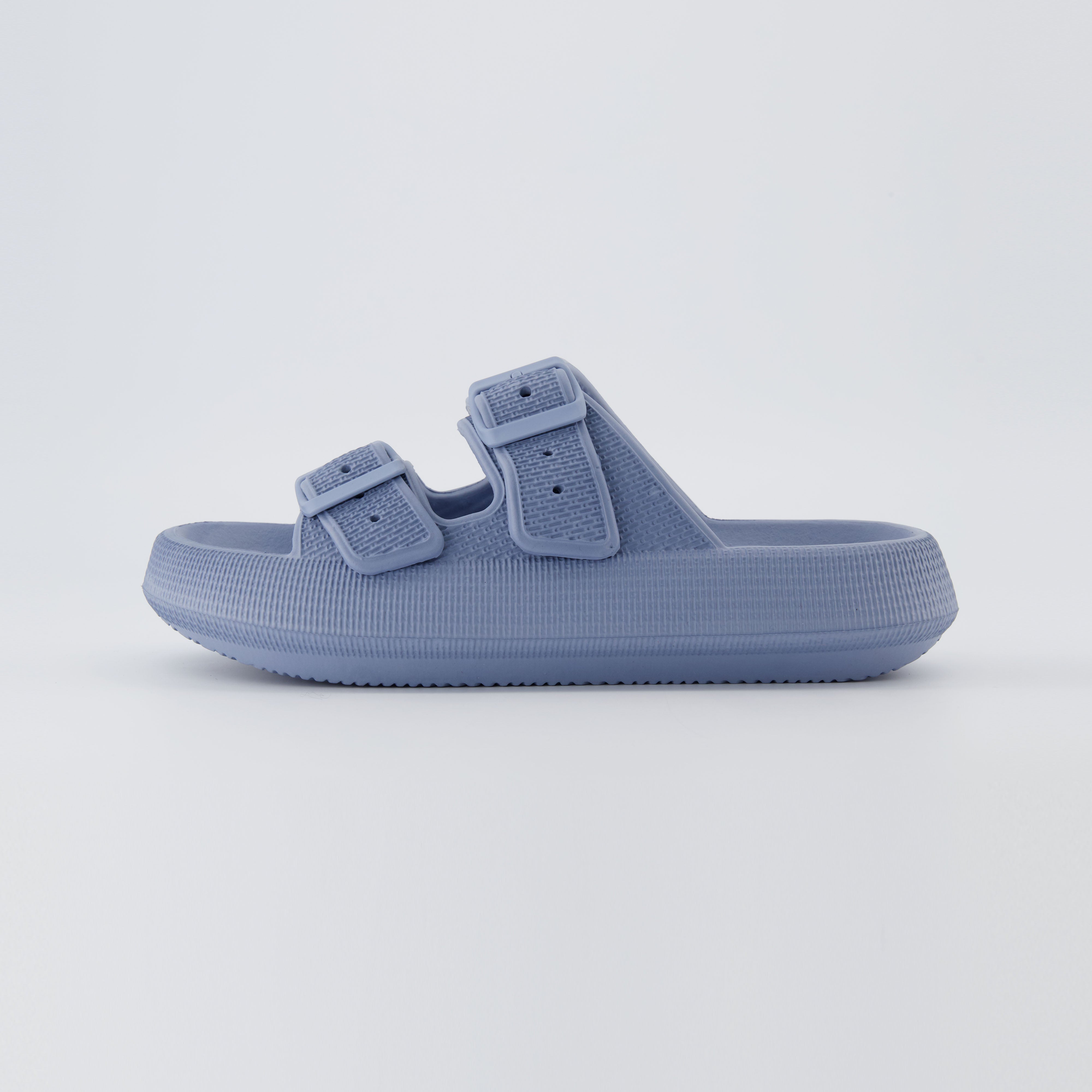 Fame Two Band Cloud Slide Blue