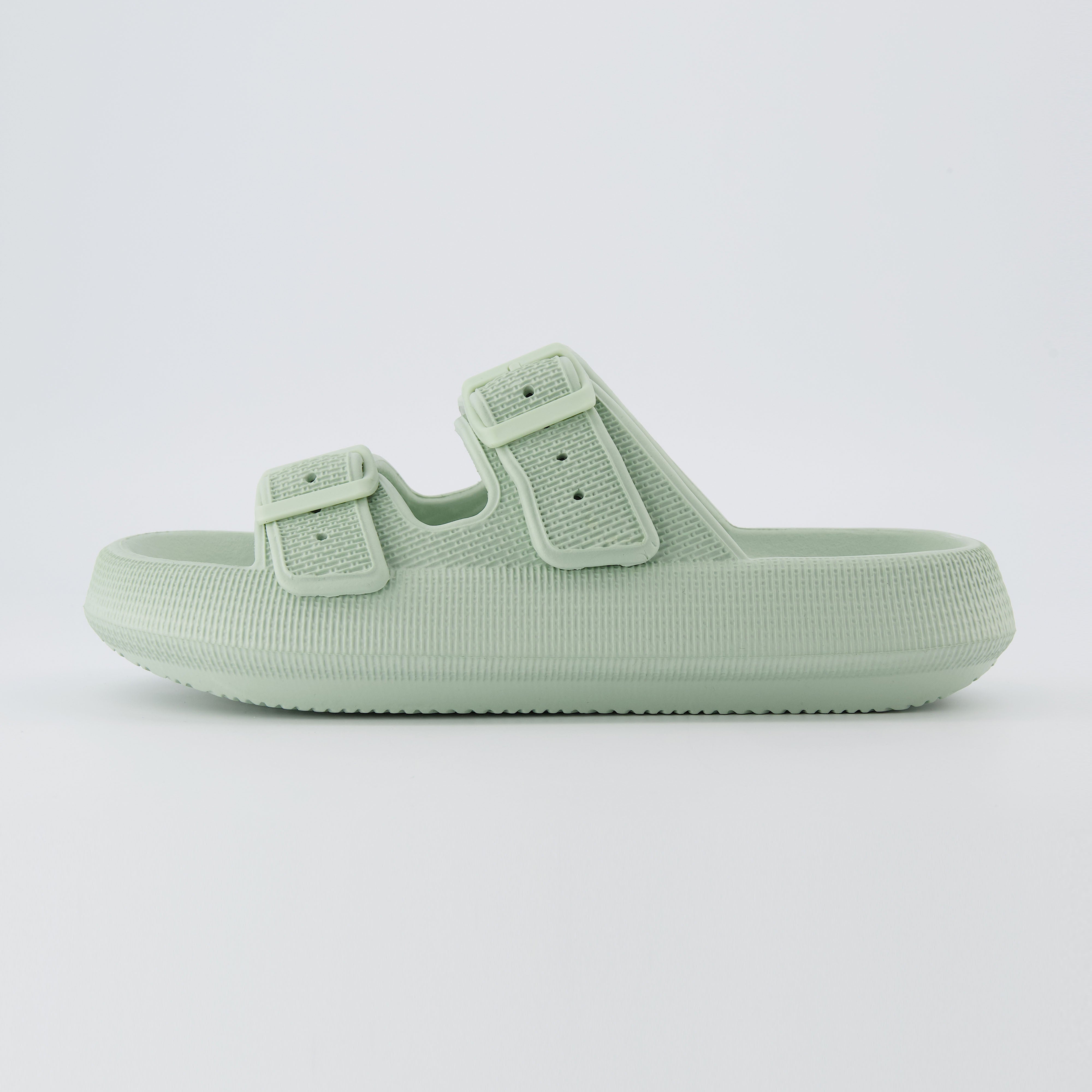 Fame Two Band Cloud Slide Green