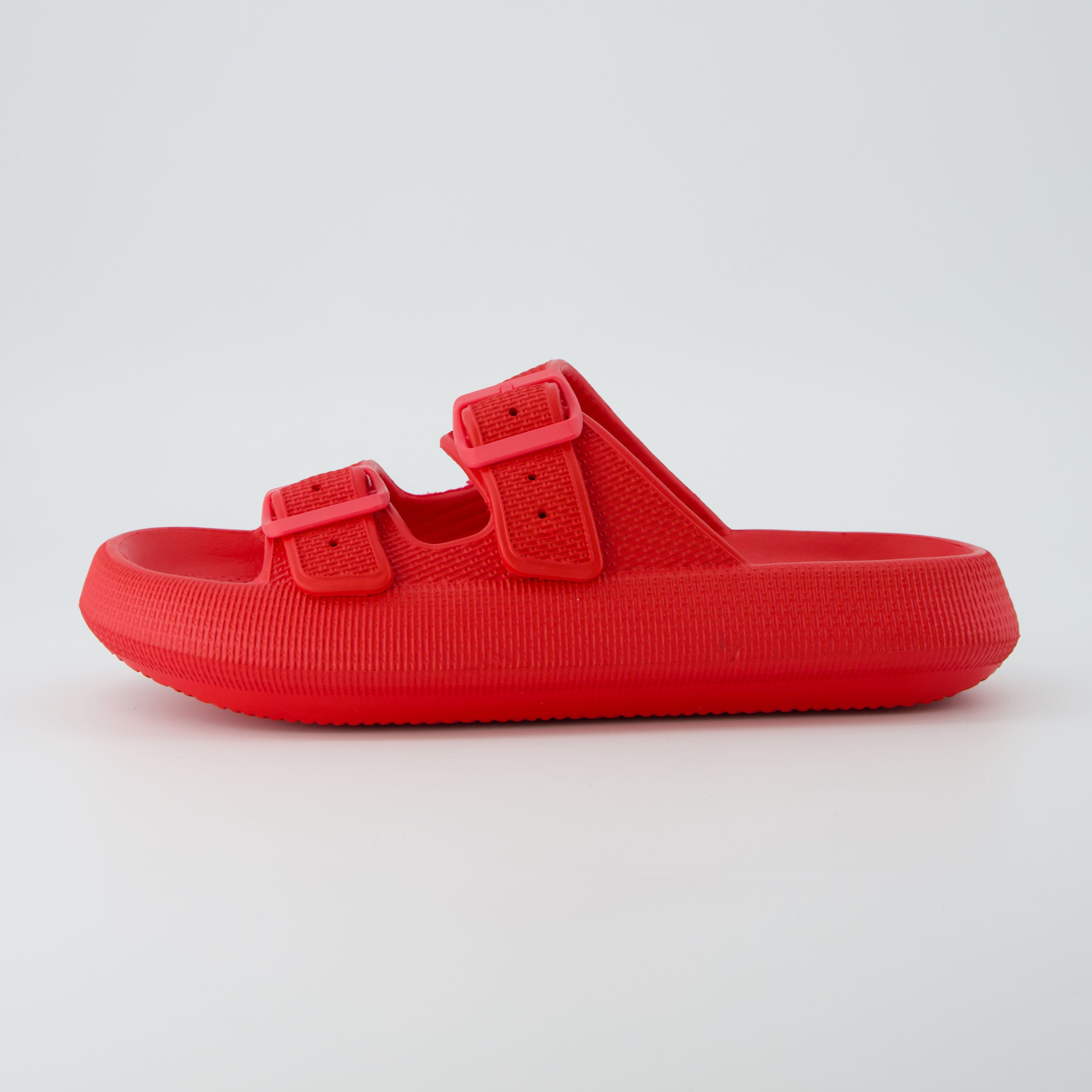 Fame Two Band Cloud Slide Red