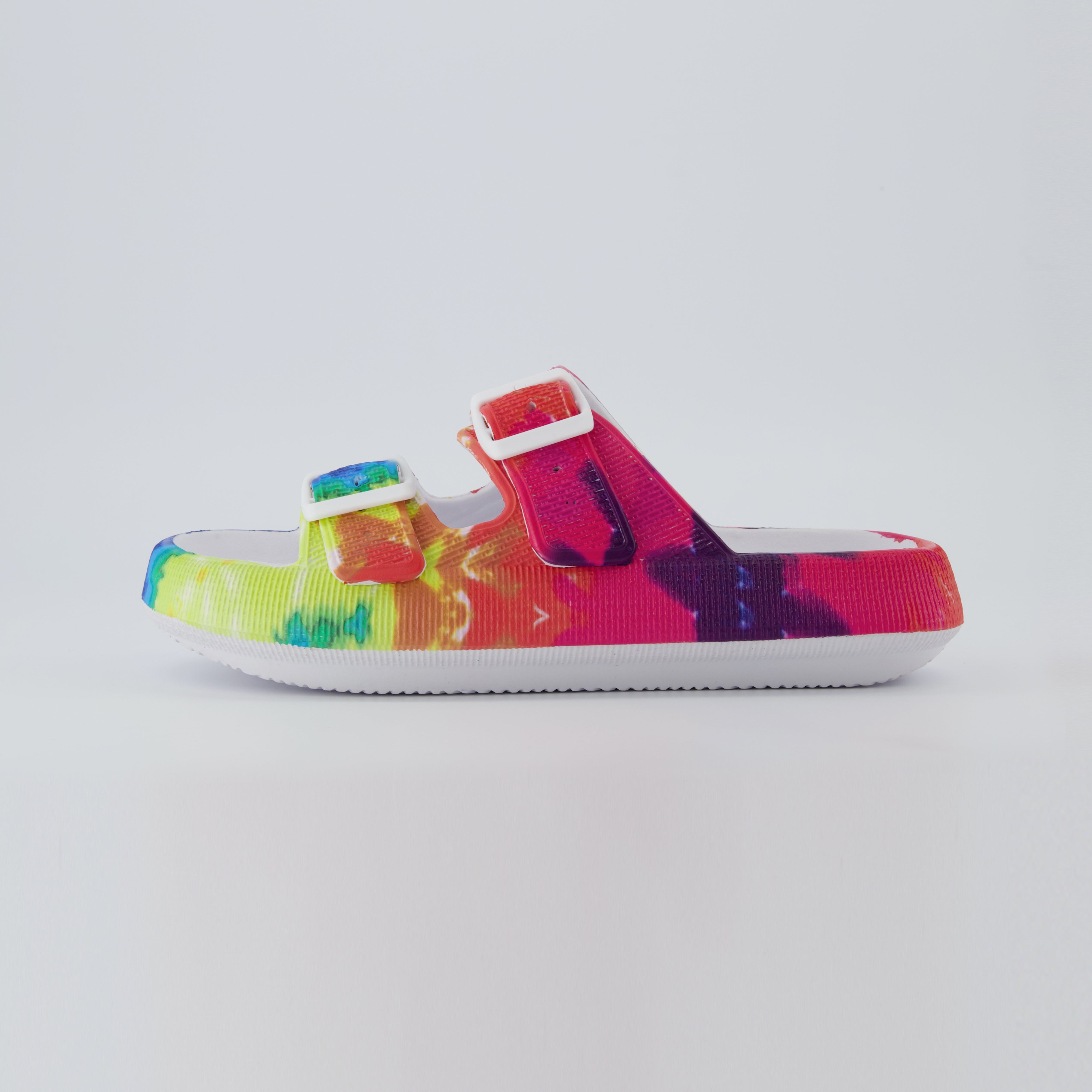 Fame Two Band Cloud Slide Tie Dye