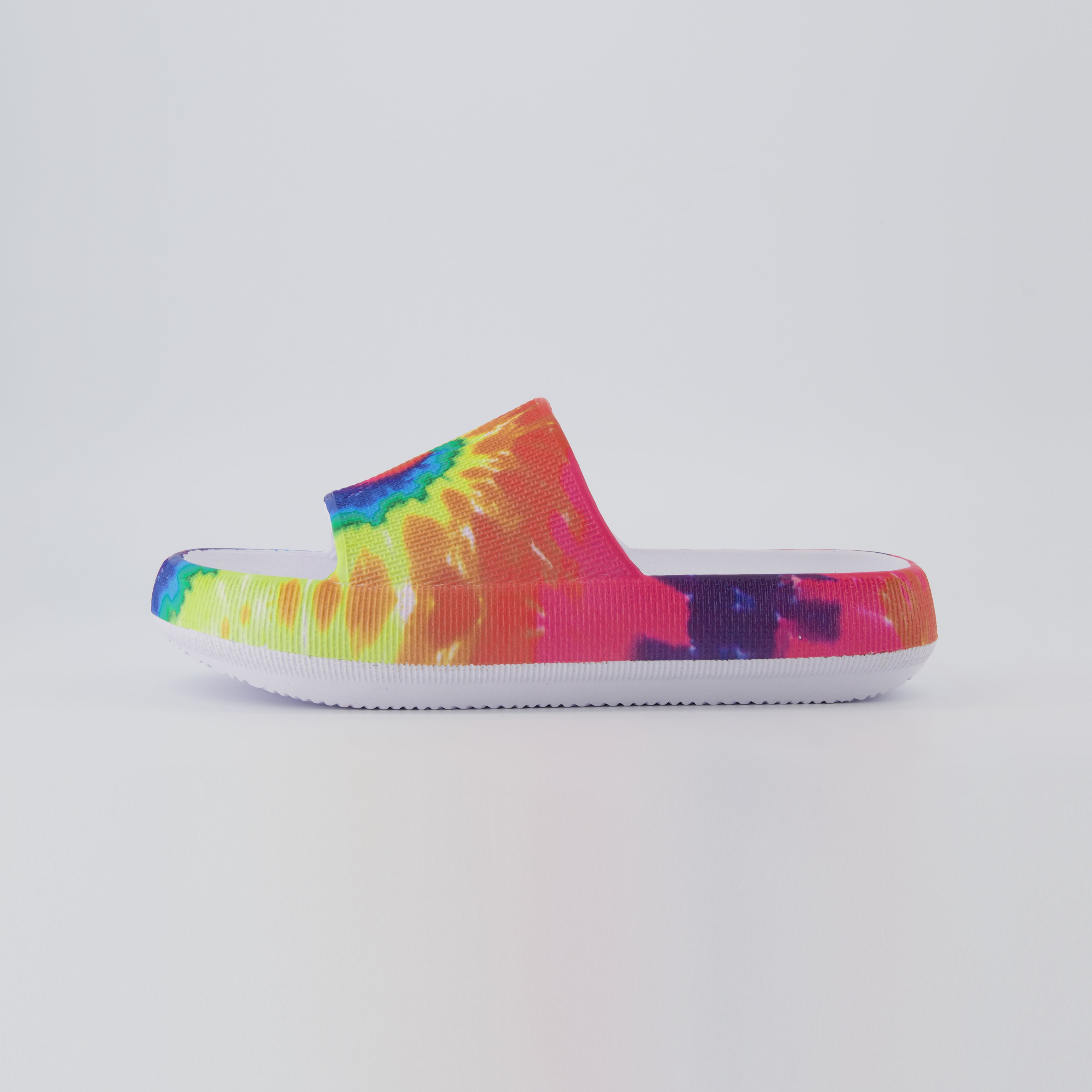Feather Cloud Slide Tie Dye