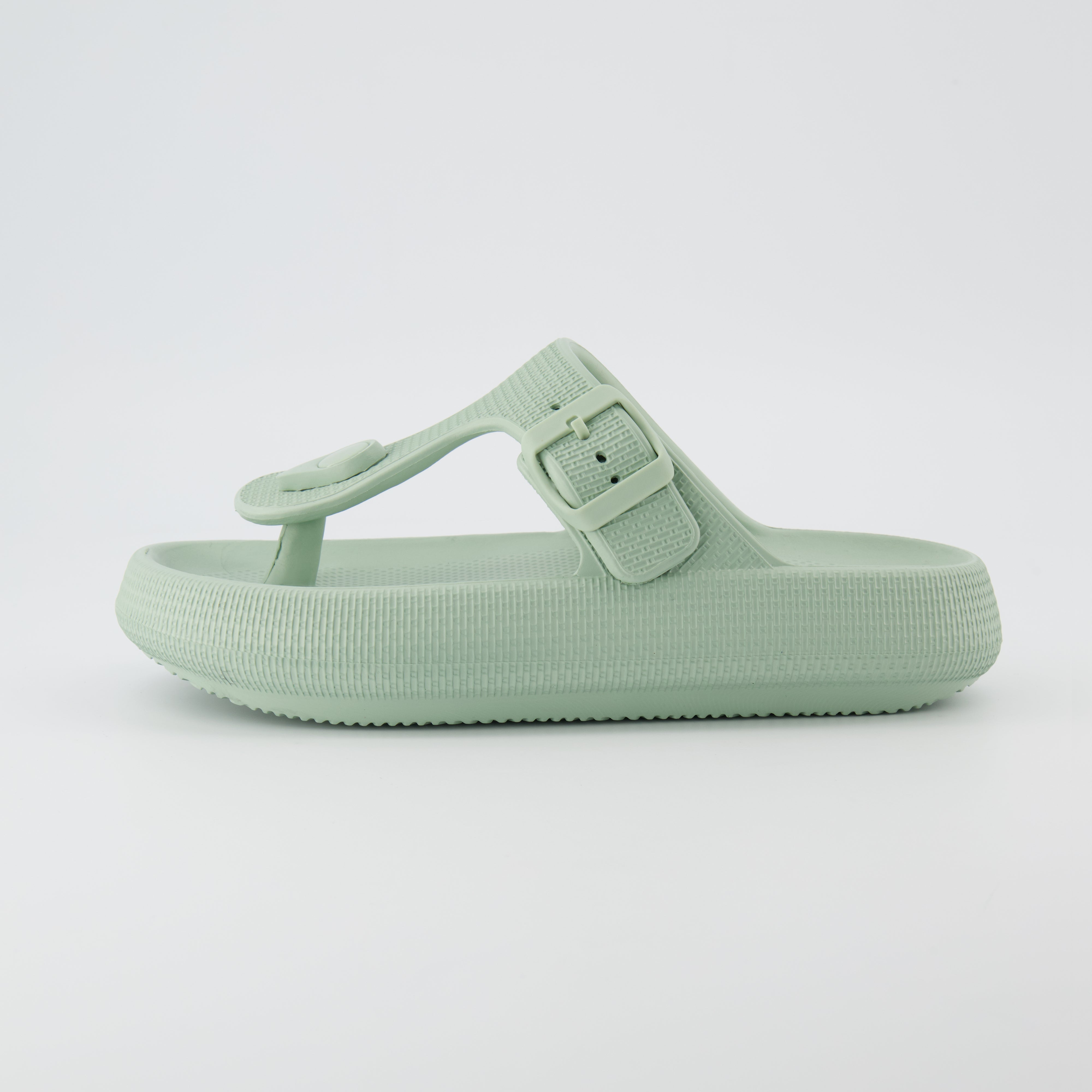 Flo Cloud Thong Sandal Green