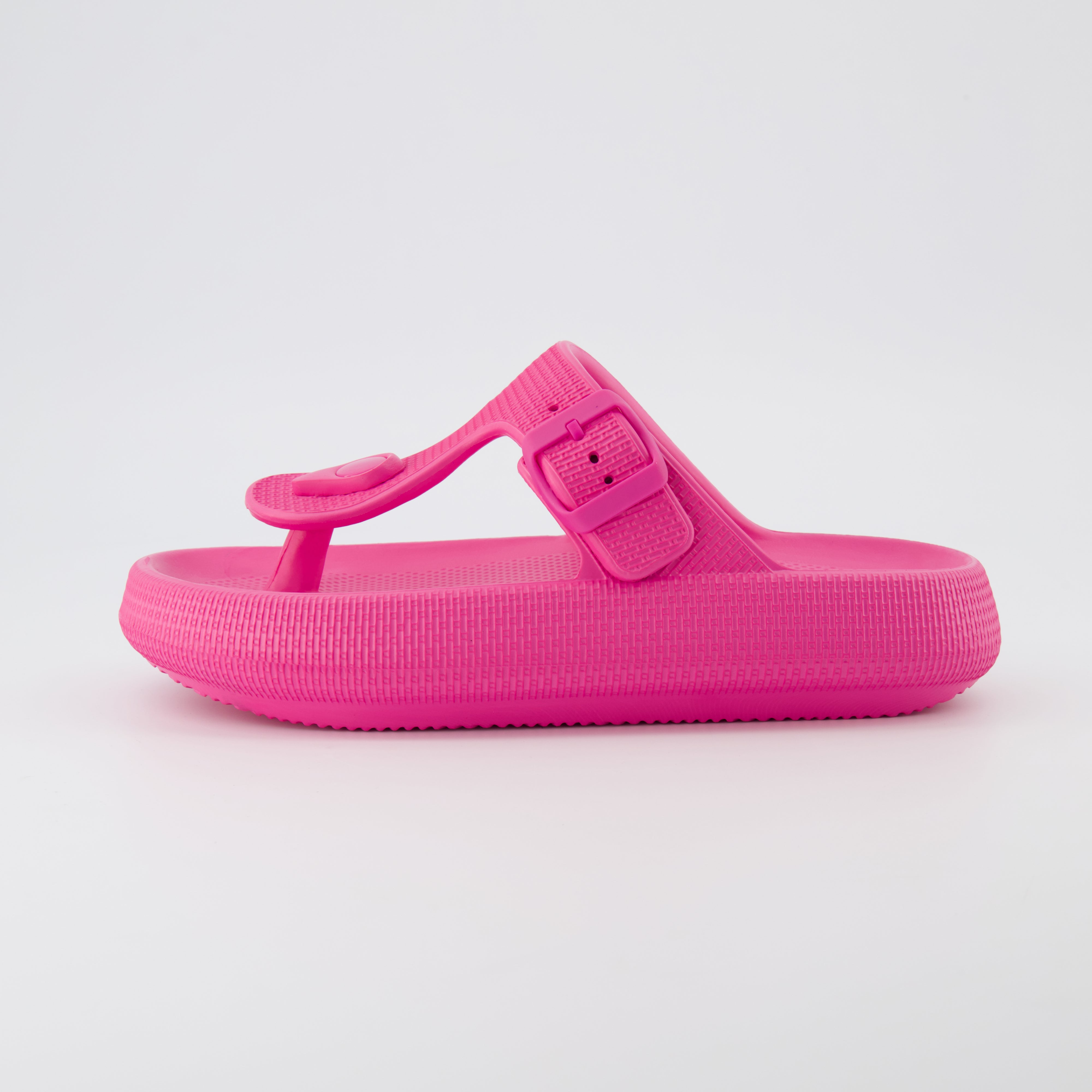 Flo Cloud Thong Sandal Hot Pink