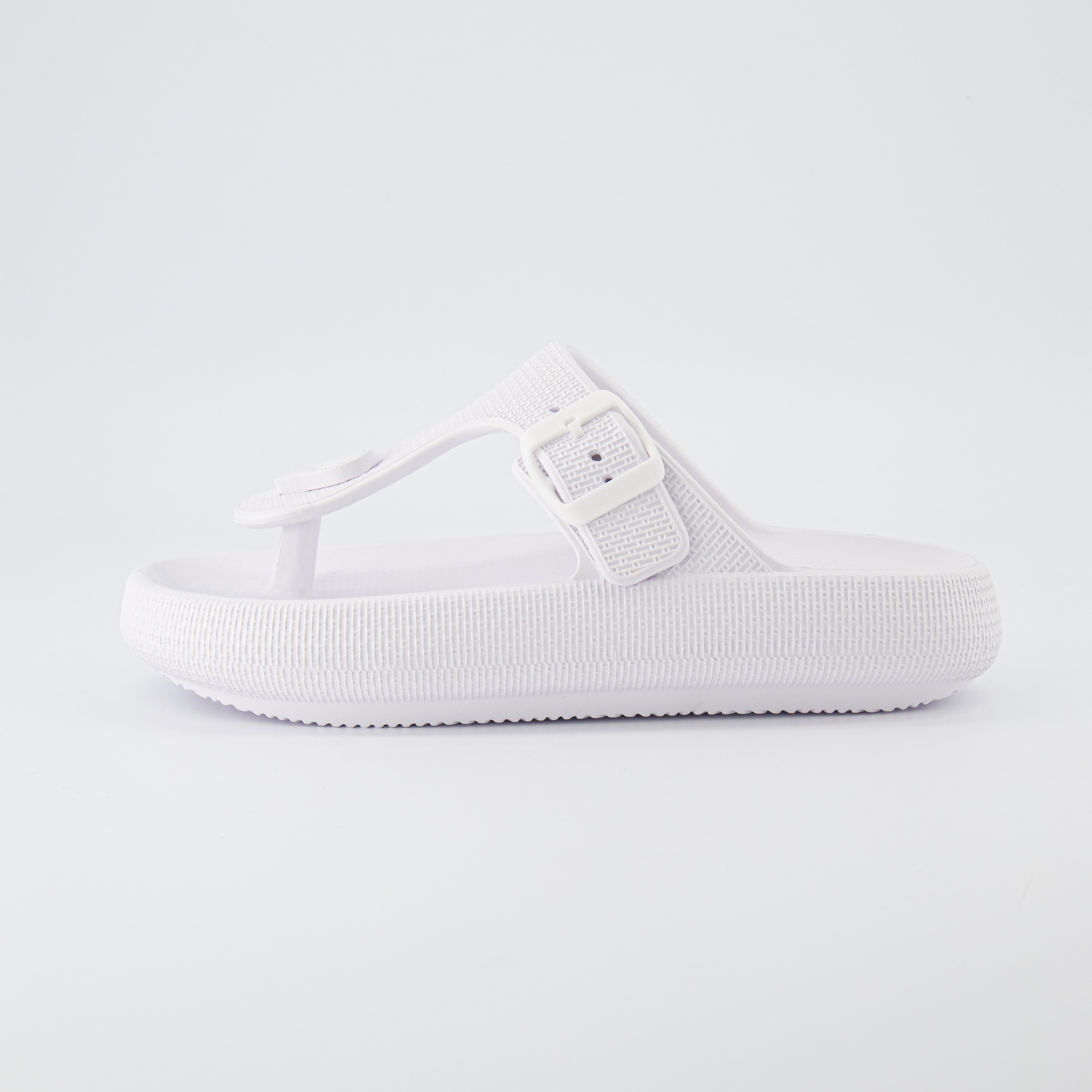 Flo Cloud Thong Sandal White