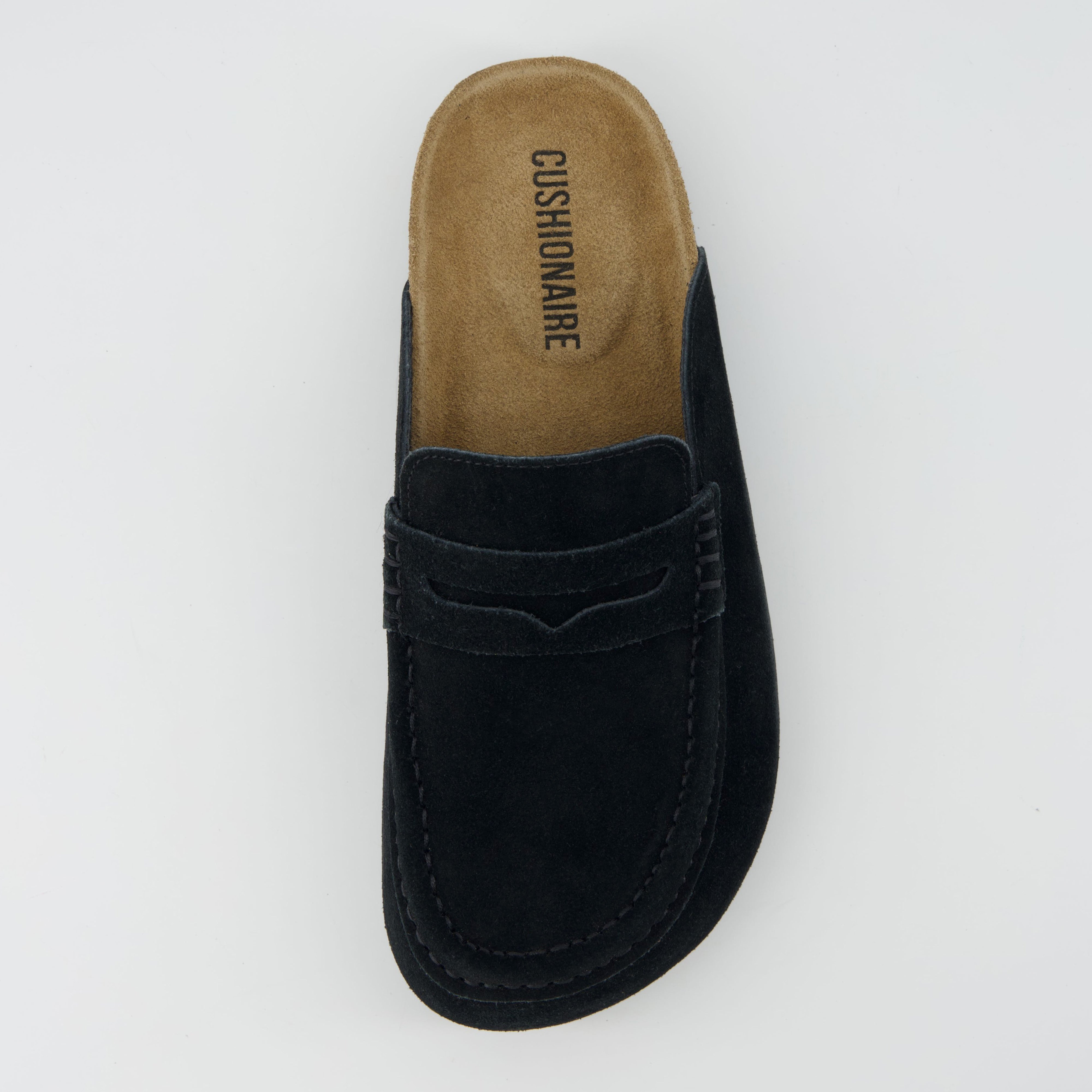 Fondu Leather Clogs Black