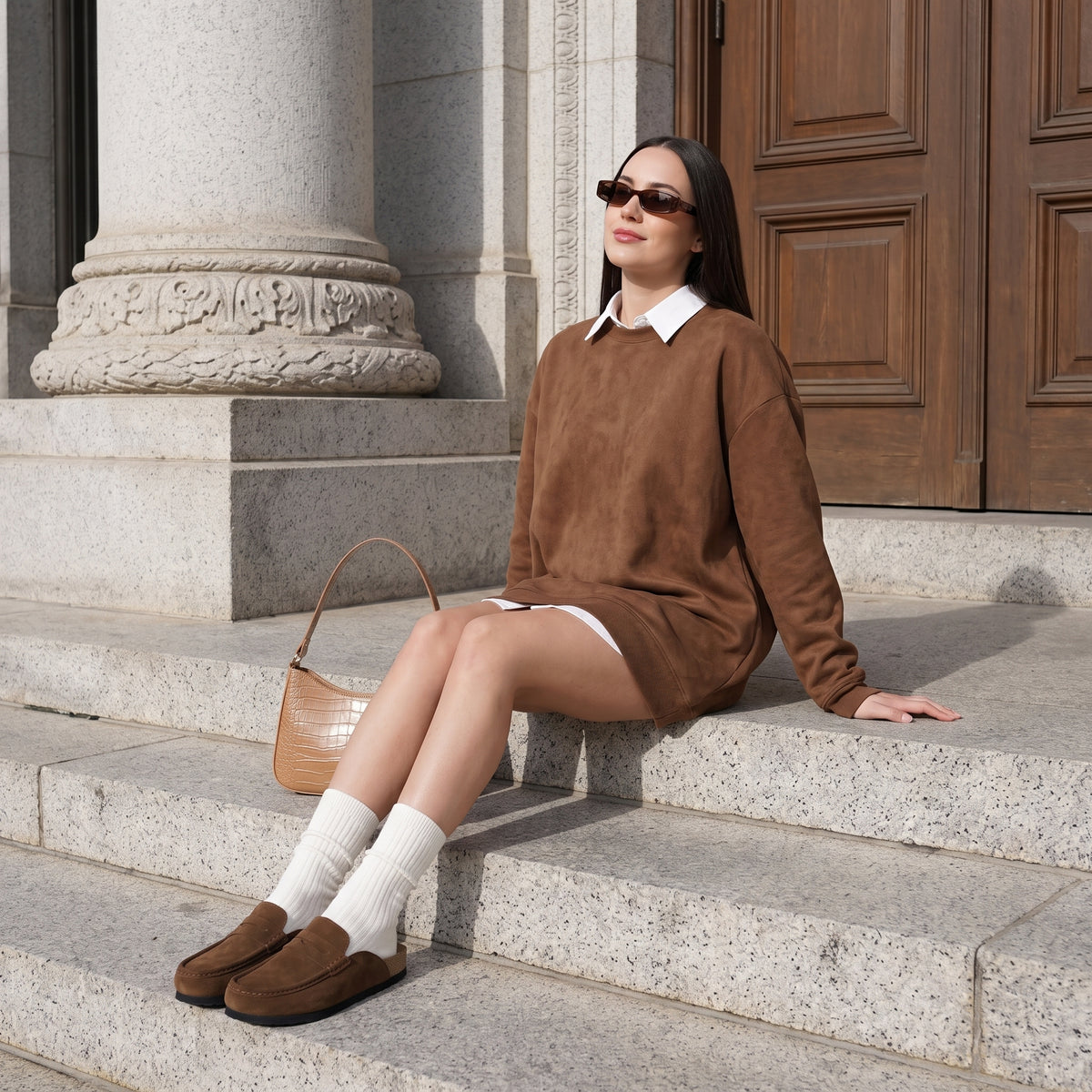 Fondu Leather Clogs