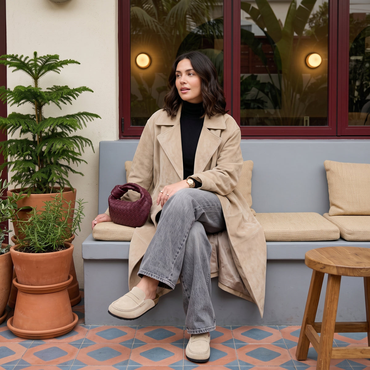 Fondu Leather Clogs