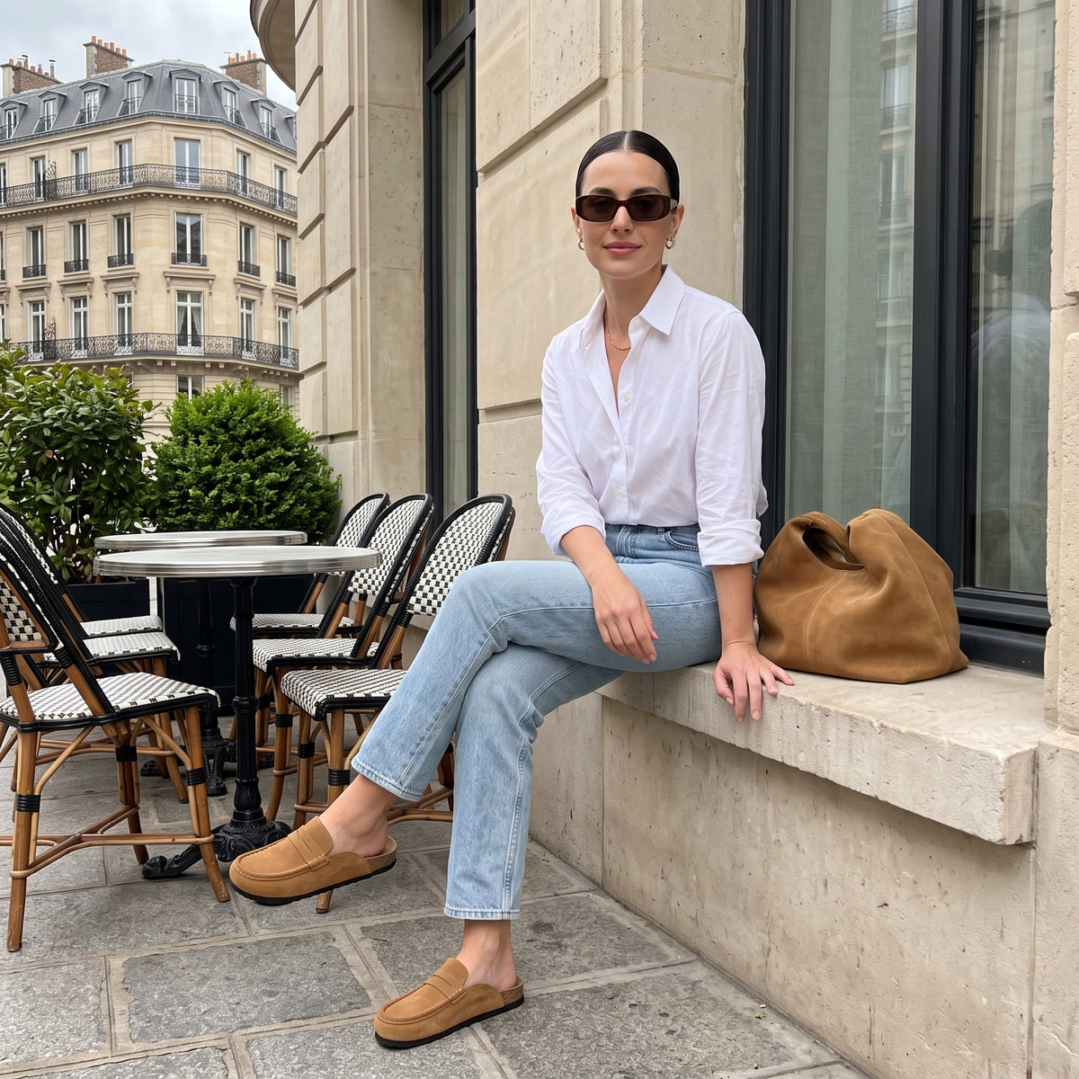 Fondu Leather Clogs