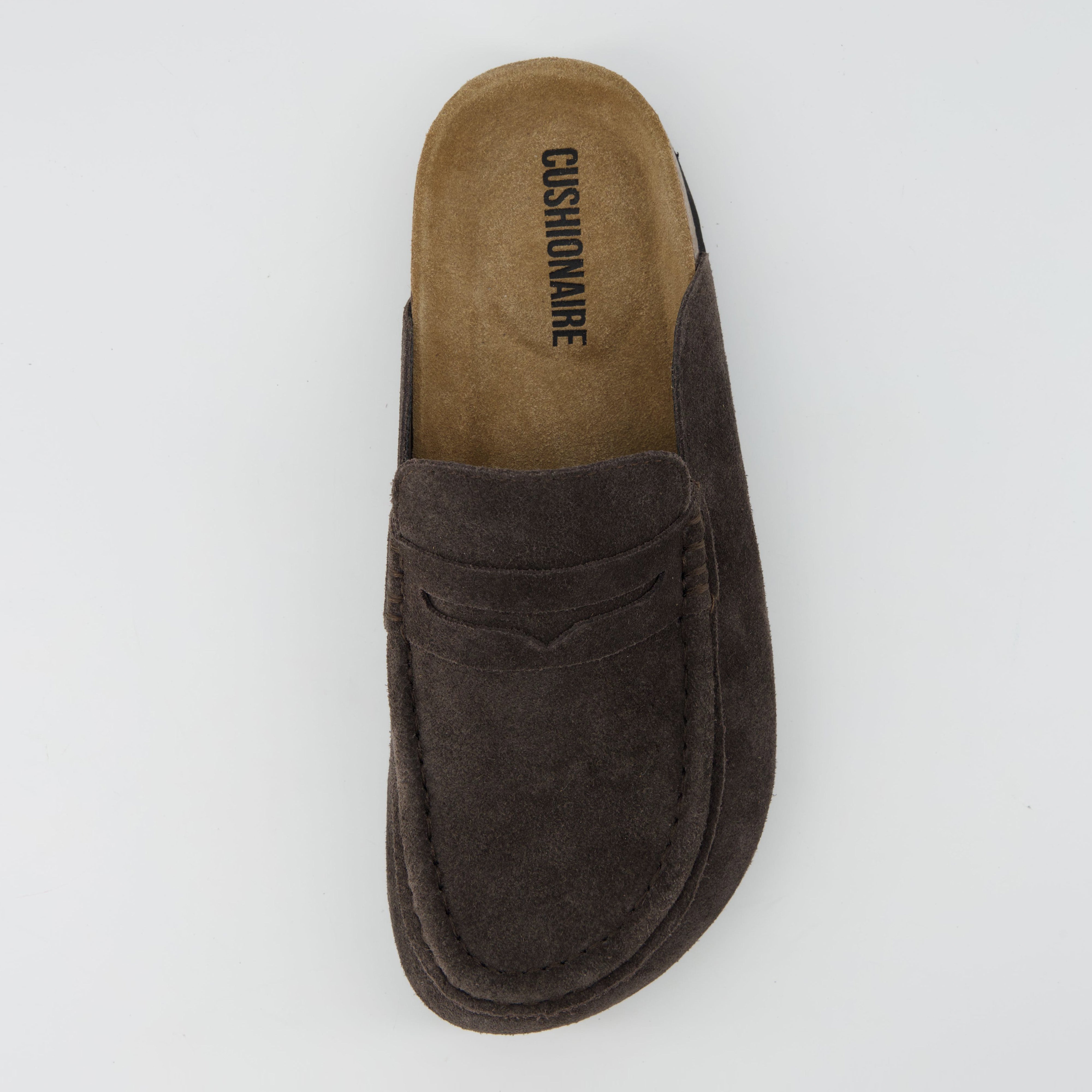 Fondu Leather Clogs Chocolate