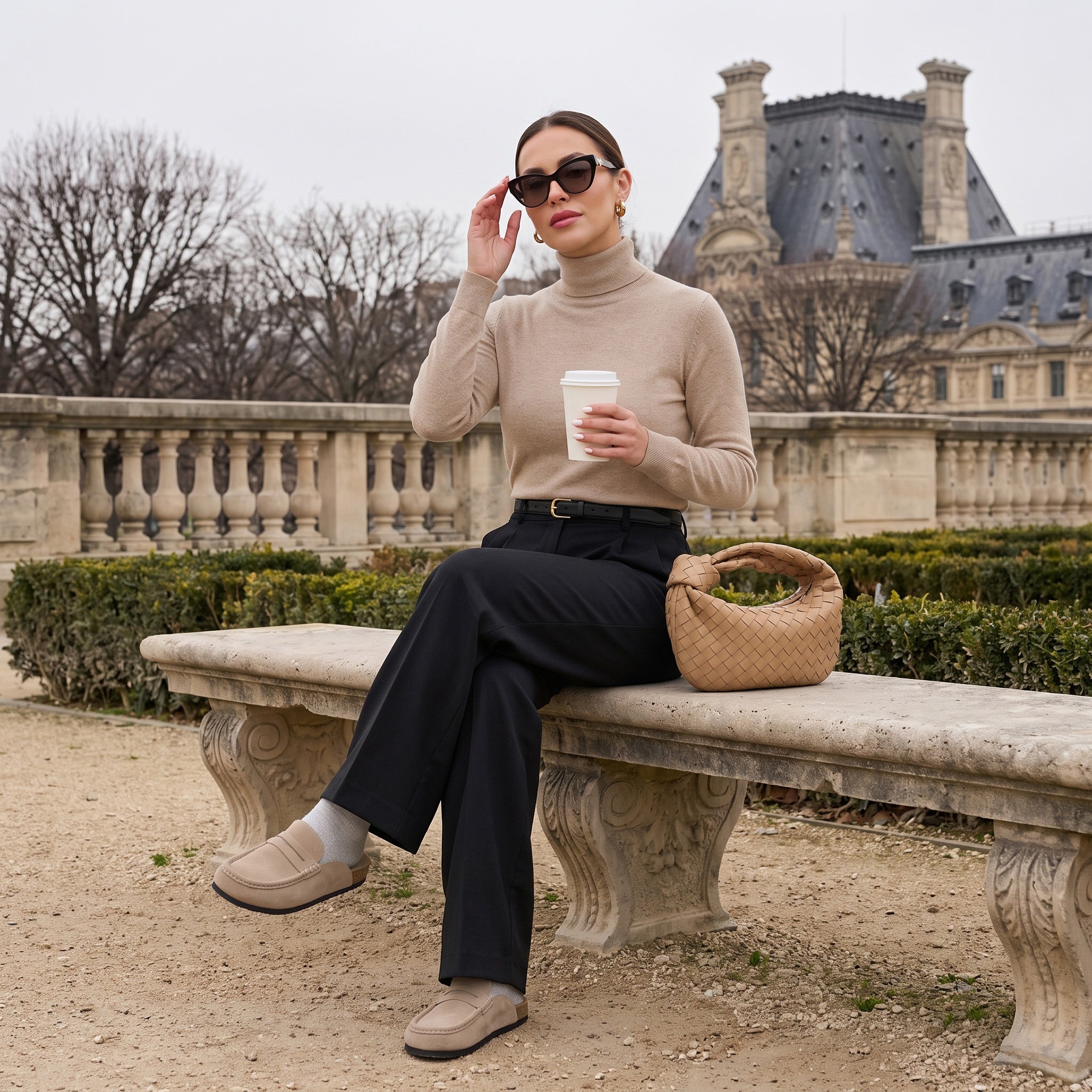 Fondu Leather Clogs