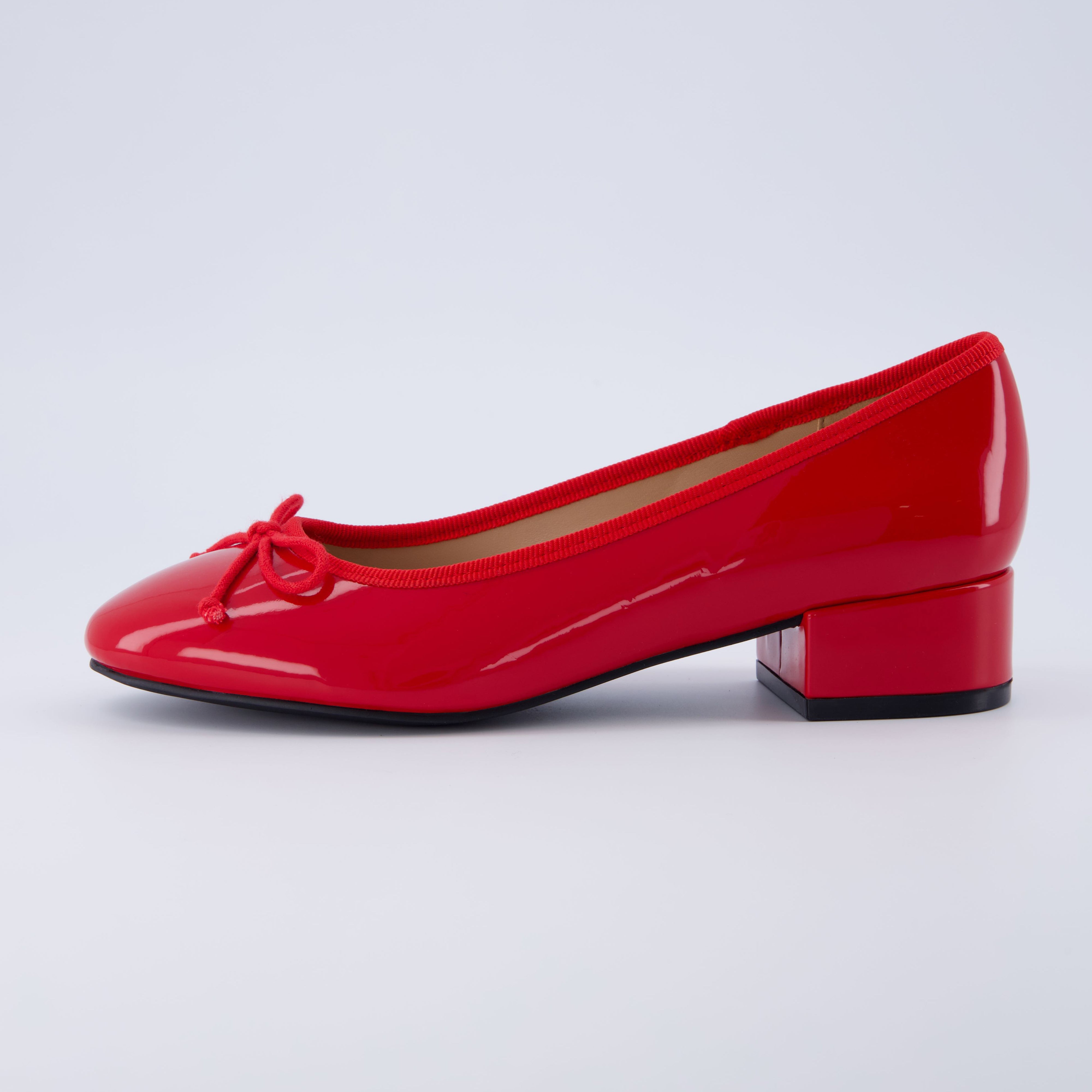 Frenchie Dress Ballerina Red