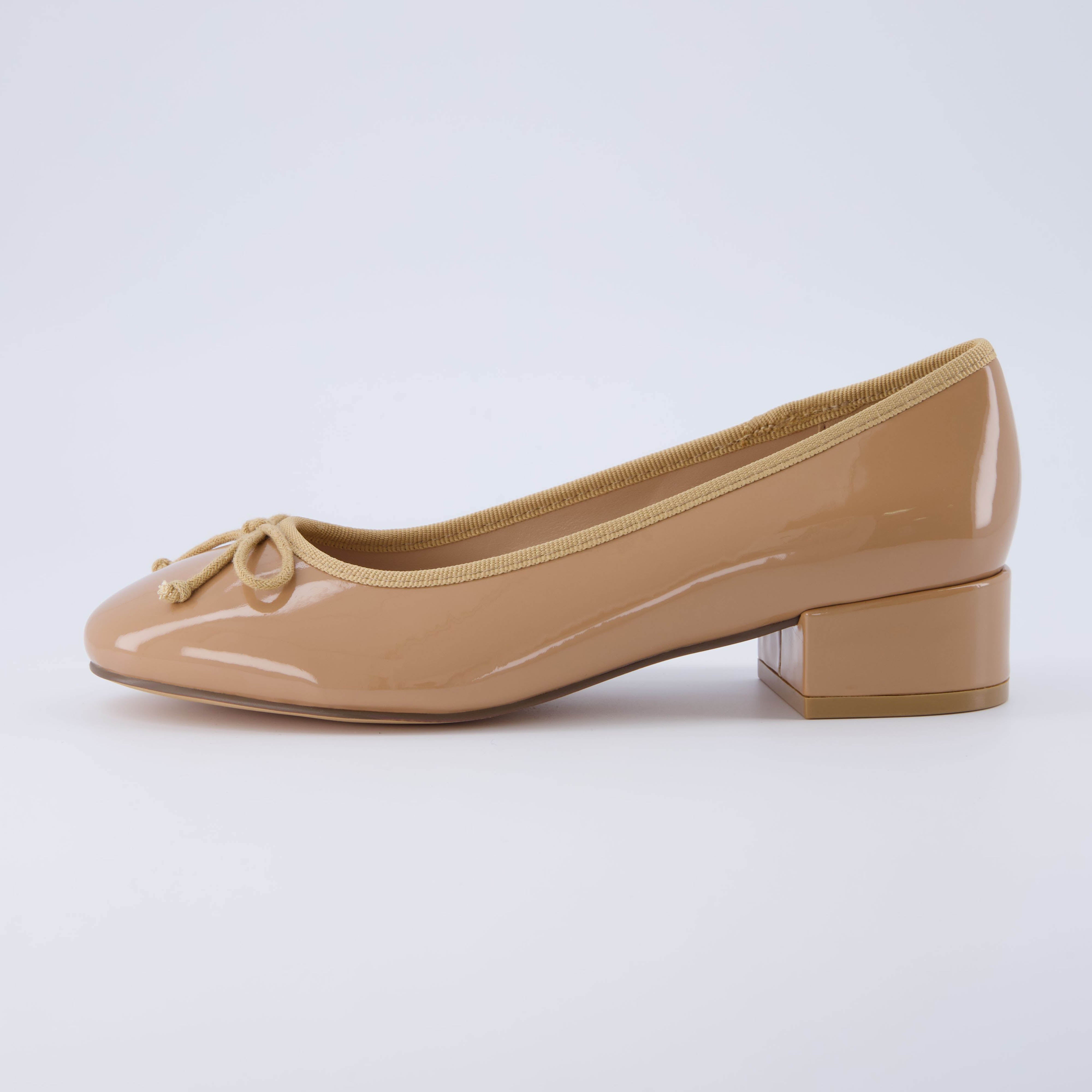 Frenchie Dress Ballerina Tan