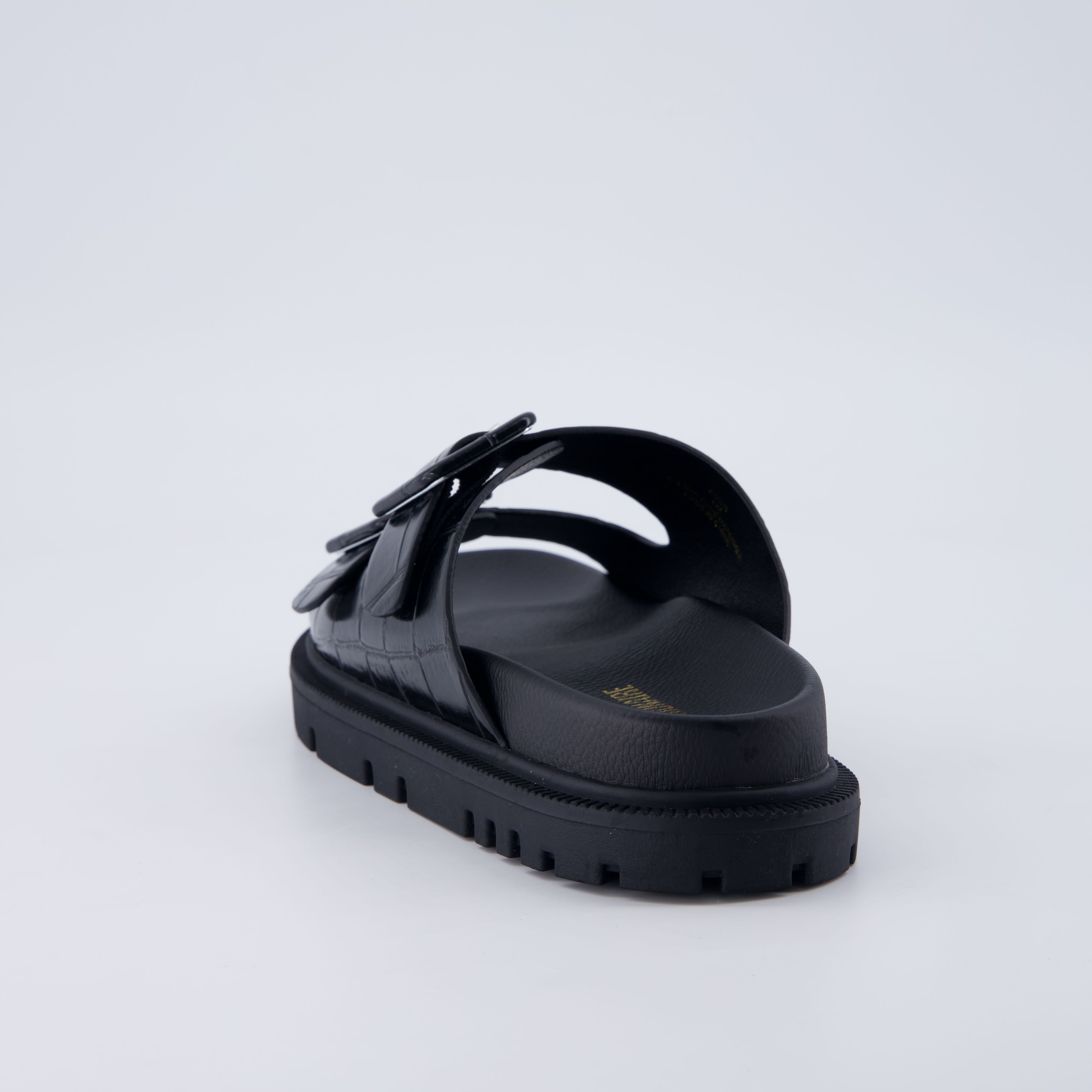 Fuse Chunky Sandals Black Medium