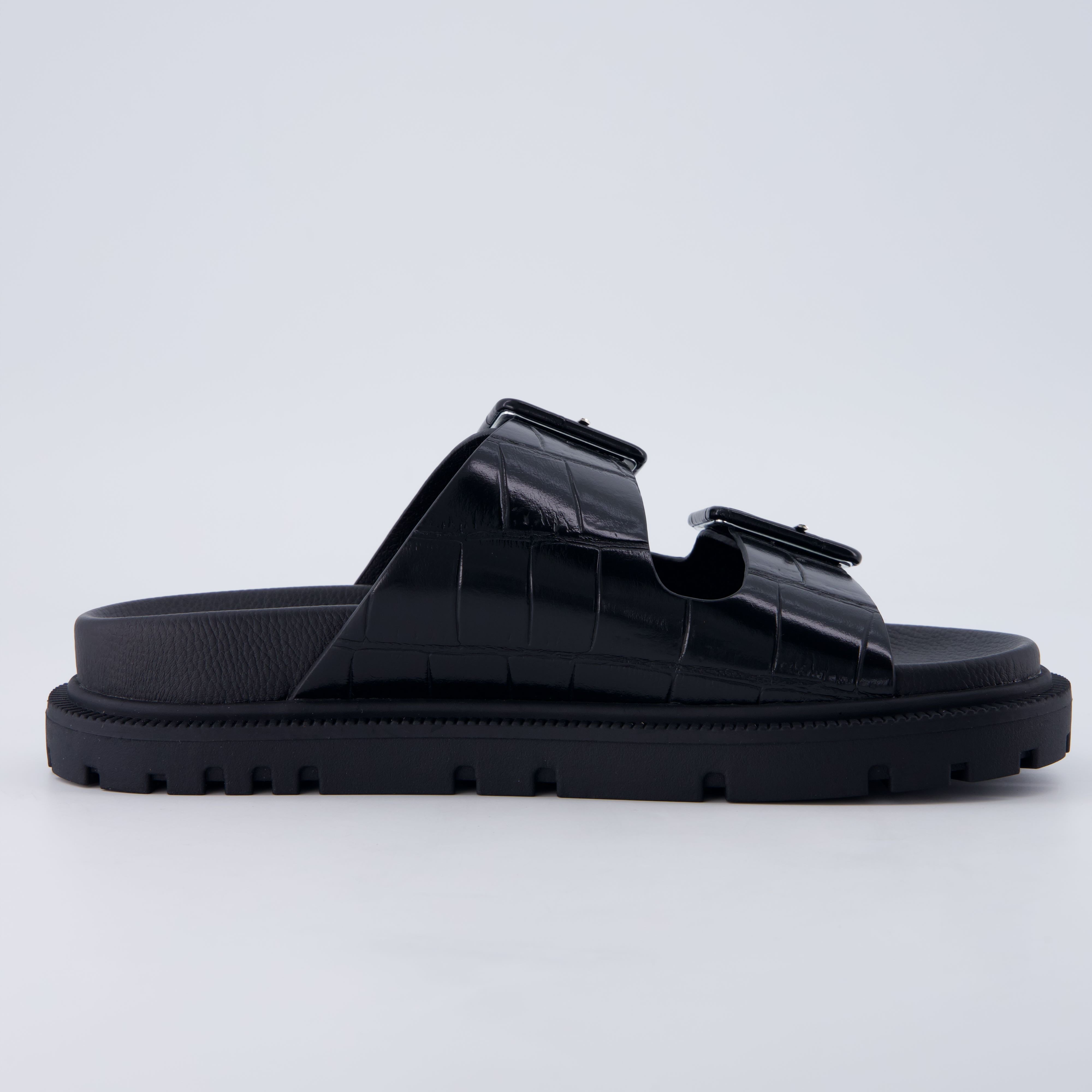 Fuse Chunky Sandals Black Medium