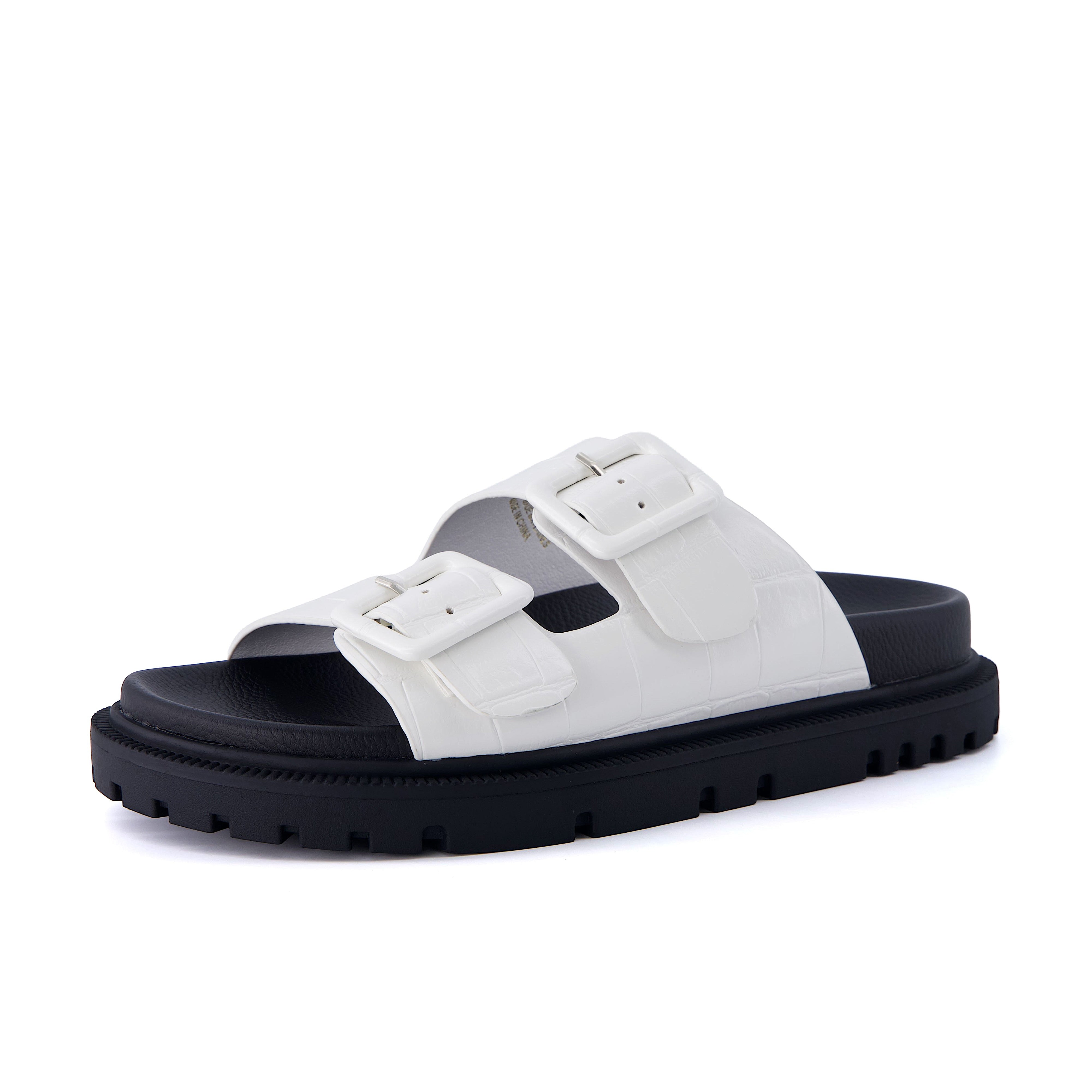 Fuse Chunky Sandals White Medium