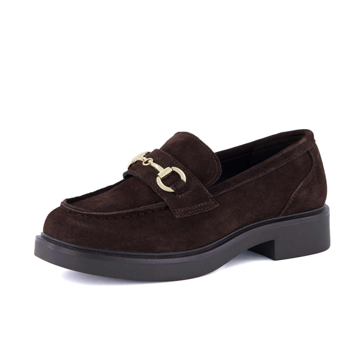 Gamble Genuine Leather Loafers Chocolate