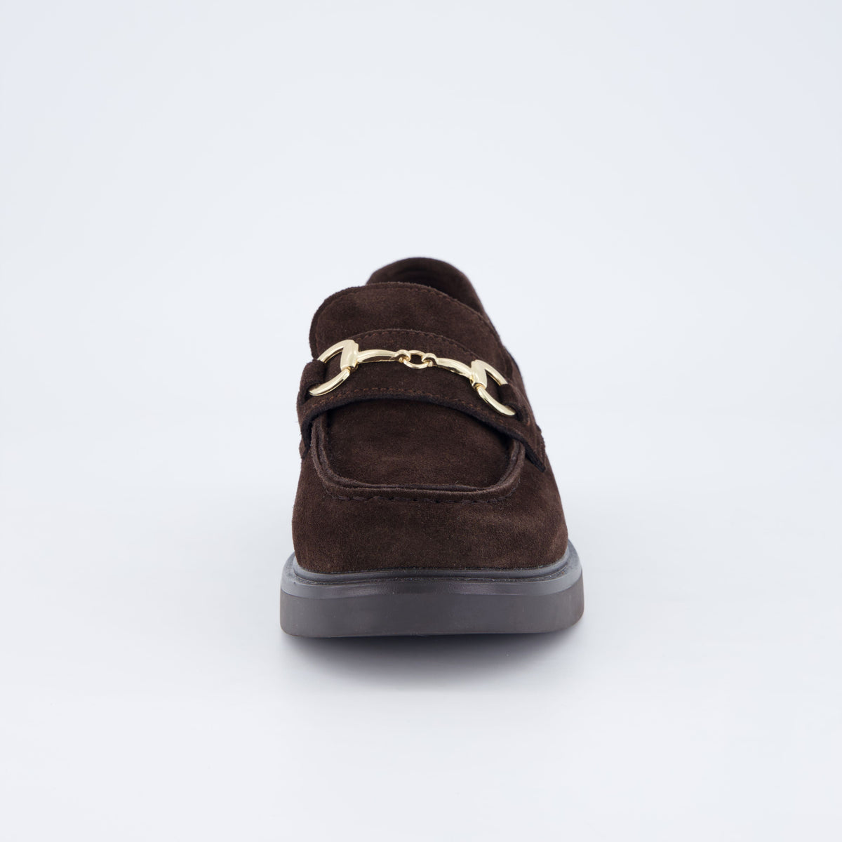 Gamble Genuine Leather Loafers Chocolate