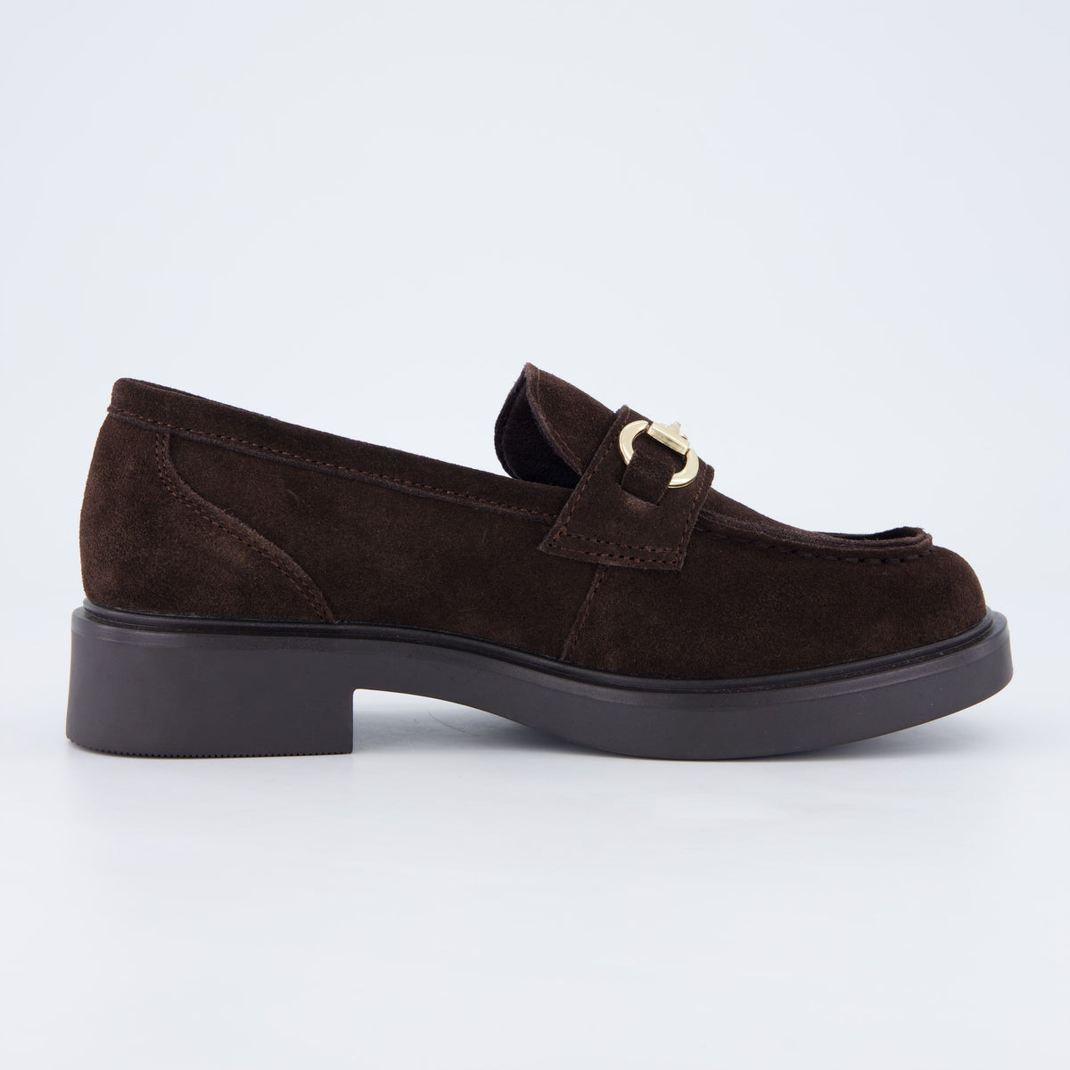 Gamble Genuine Leather Loafers Chocolate