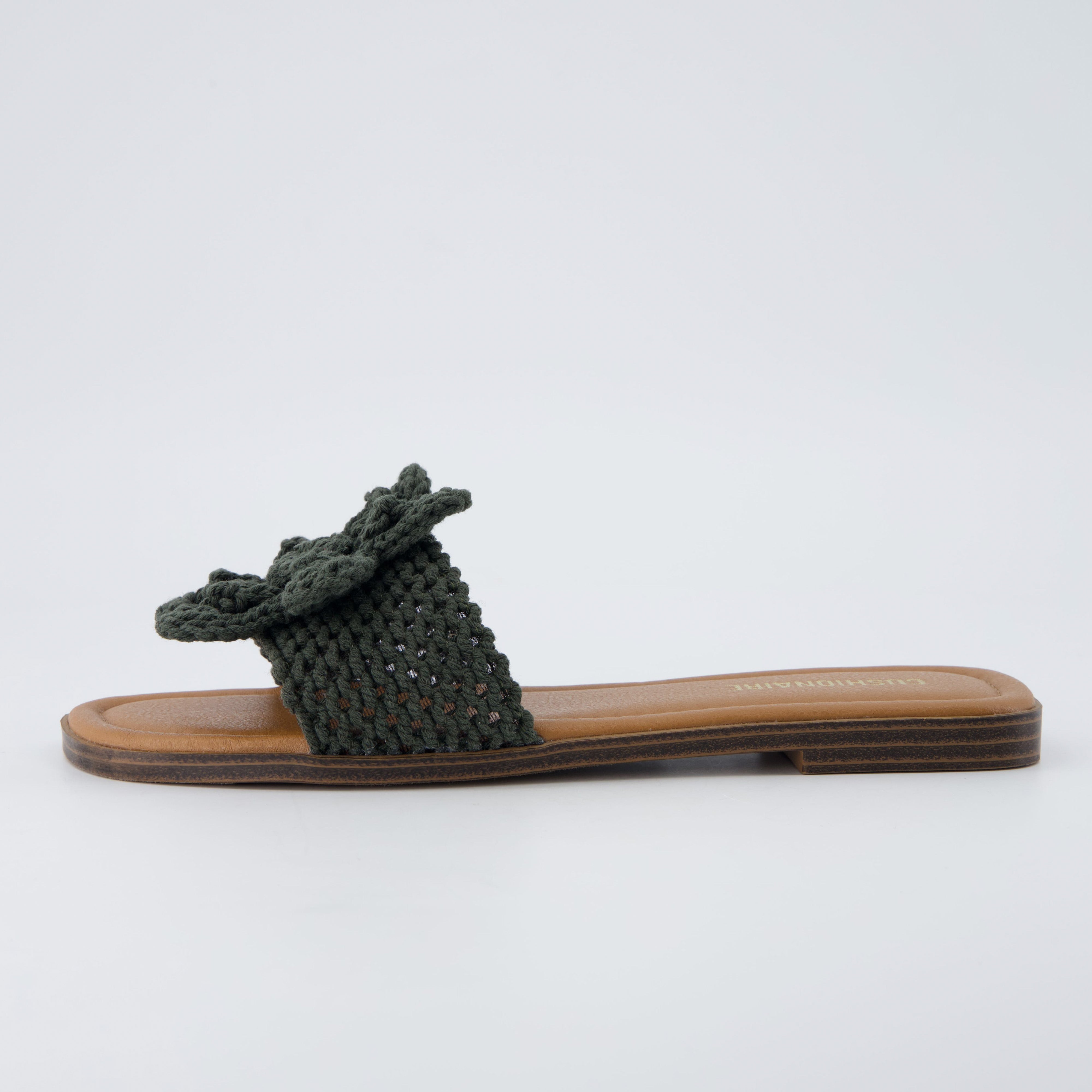 Gemma Knit Slides Blue