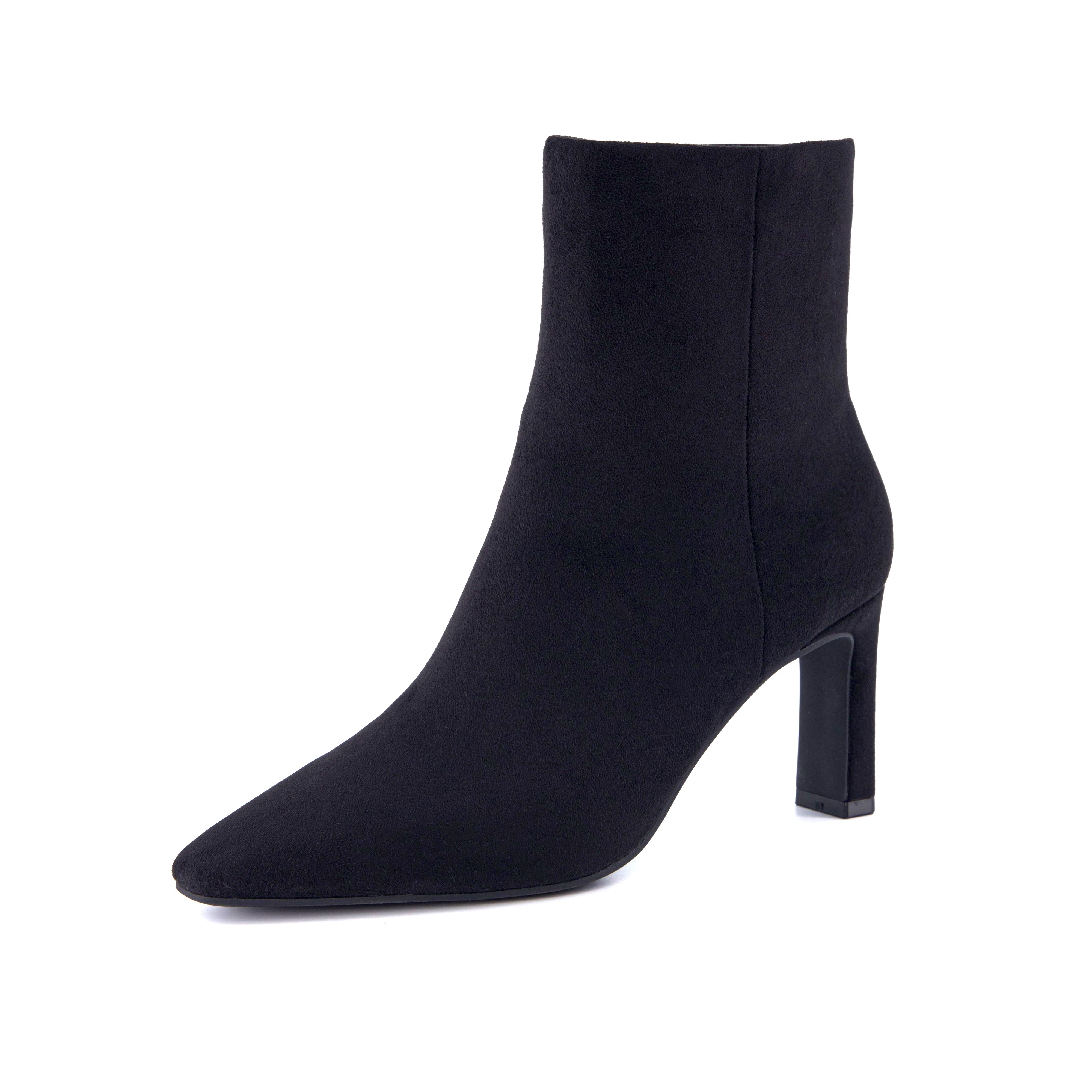 Giana High Heel Ankle Boots Black Medium
