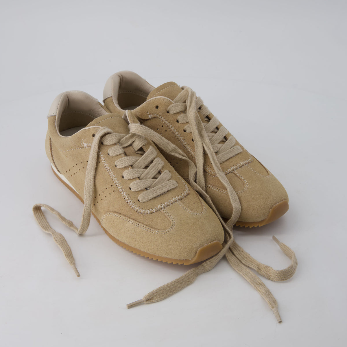 Gibbs Retro Women Sneakers Beige Medium