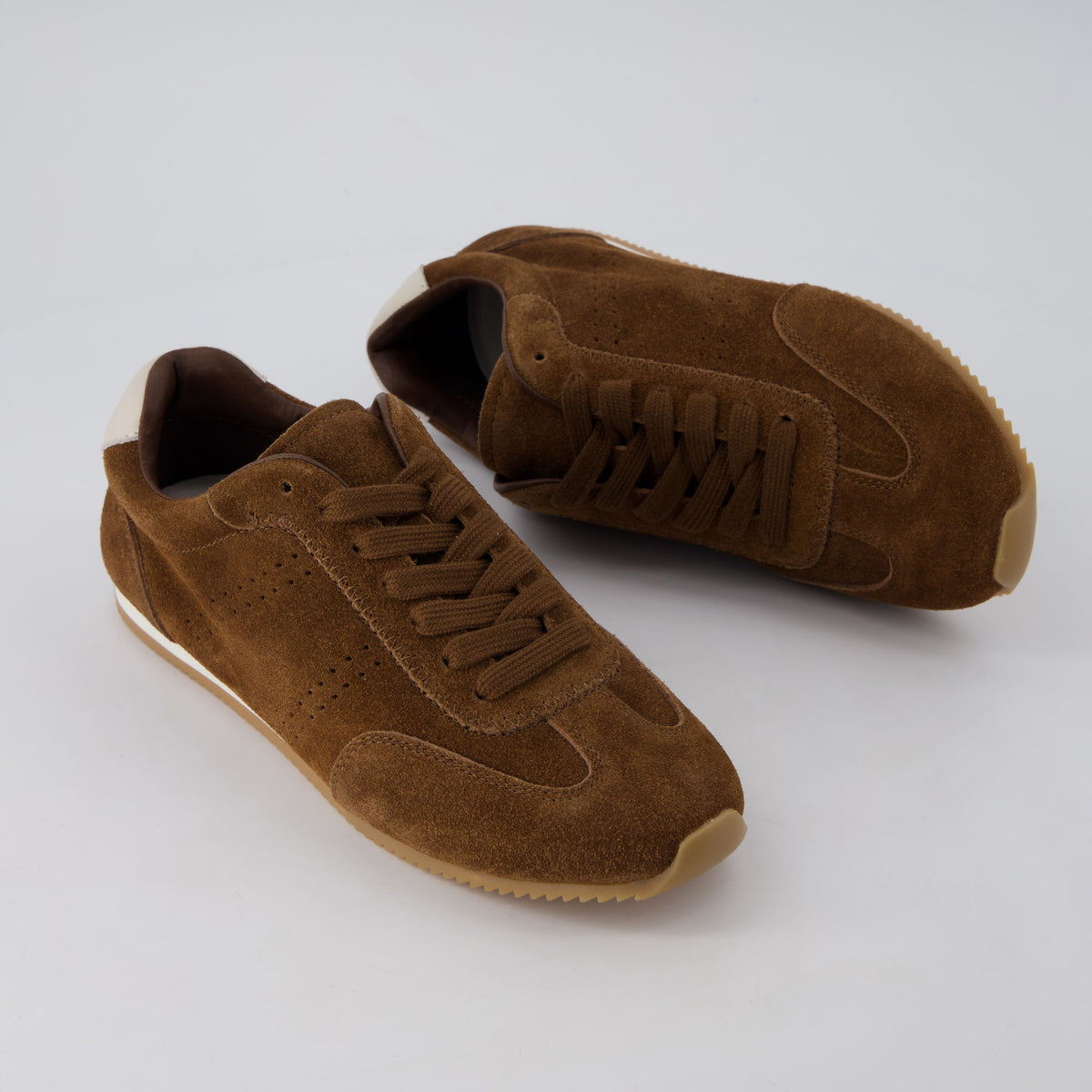 Gibbs Retro Women Sneakers Brown Medium