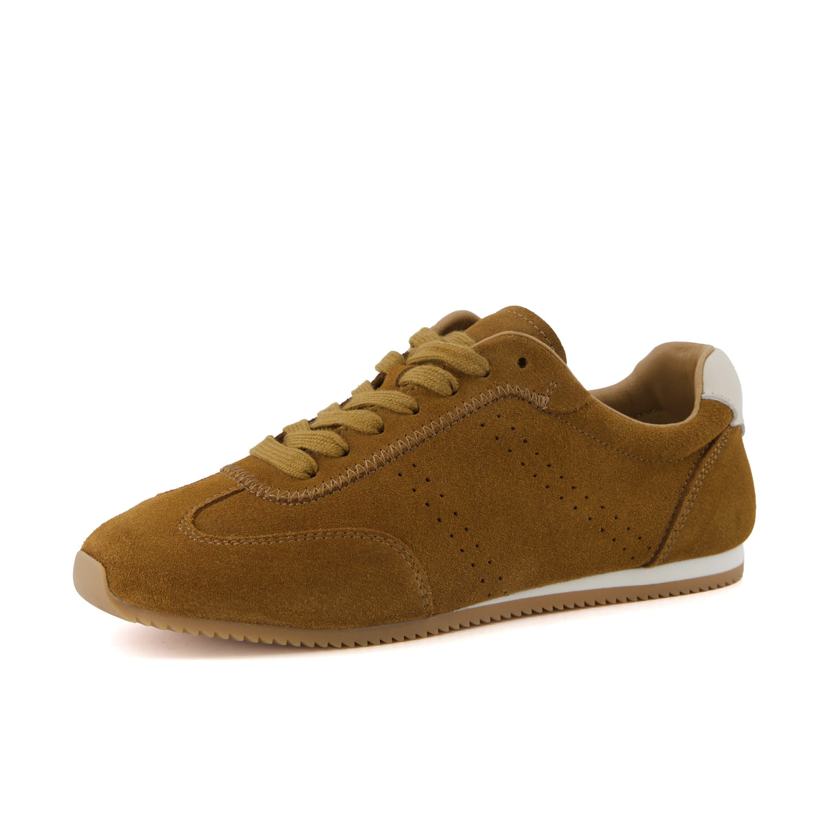 Gibbs Retro Women Sneakers Camel Medium