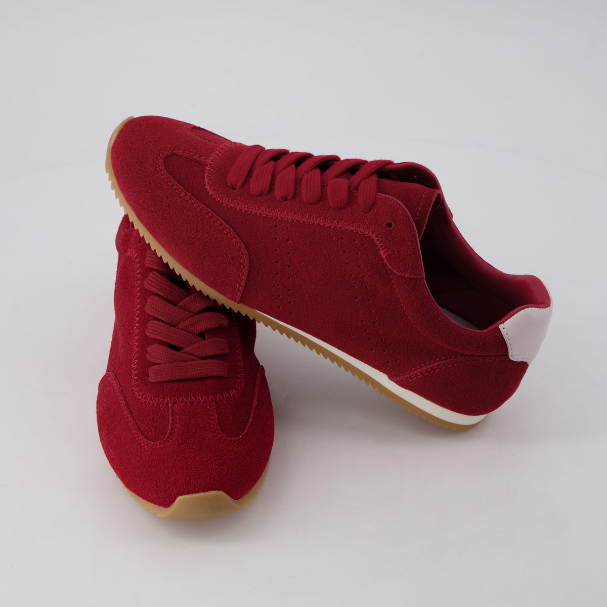 Gibbs Retro Women Sneakers Red Medium